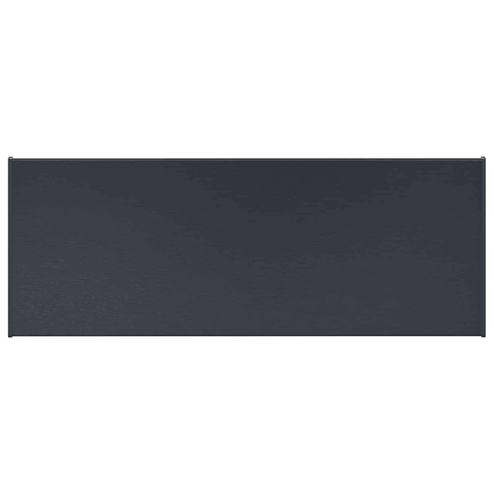 Ablakpárkány antracit fa erezettel 100 x 35 x 4,5 cm pvc