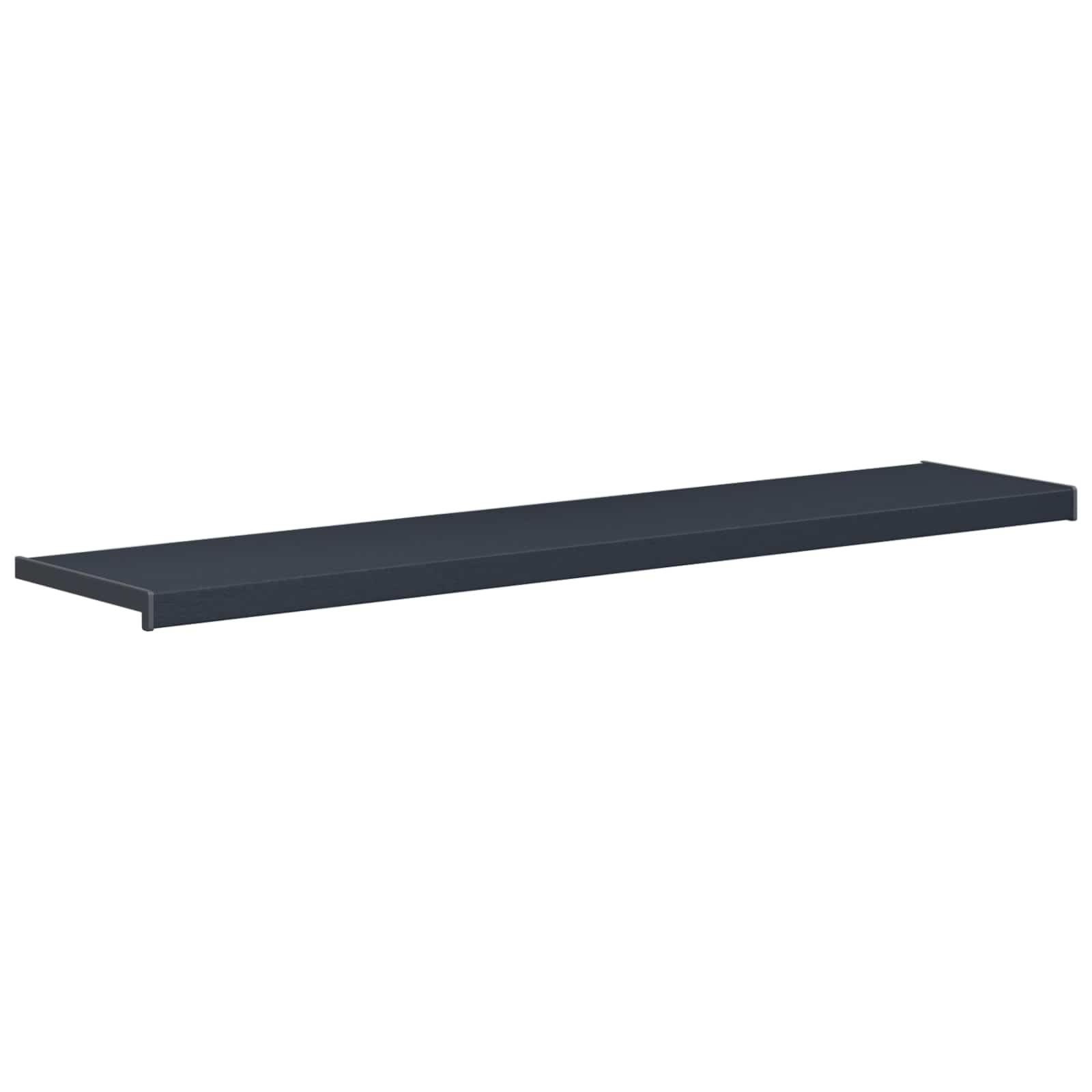 Ablakpárkány antracit fa erezettel 140 x 35 x 4,5 cm pvc