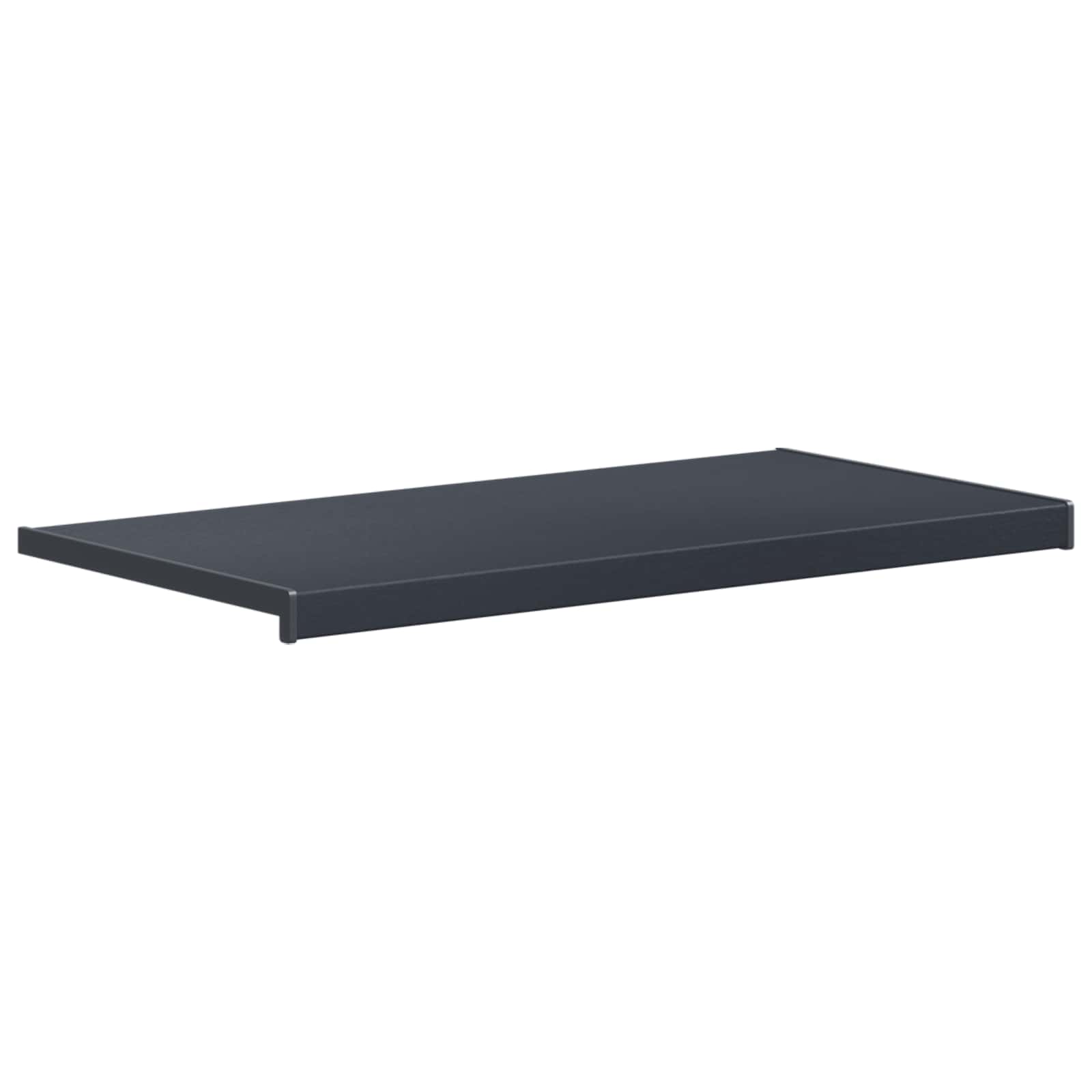 Ablakpárkány antracit fa erezettel 100 x 40 x 4,5 cm pvc
