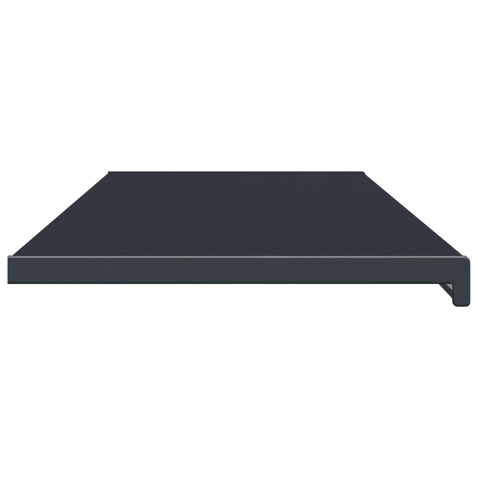 Ablakpárkány antracit fa erezettel 160 x 45 x 4,5 cm pvc