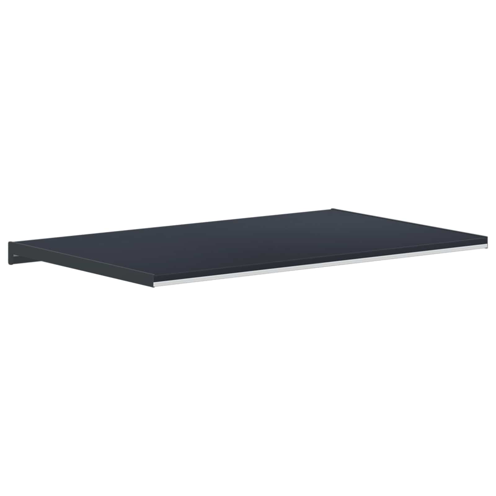 Ablakpárkány antracit fa erezettel 100 x 50 x 4,5 cm pvc