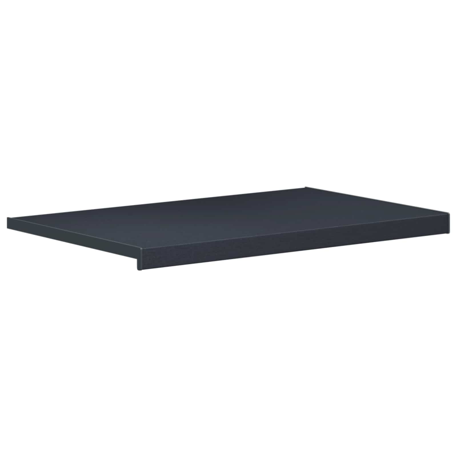 Ablakpárkány antracit fa erezettel 100 x 50 x 4,5 cm pvc