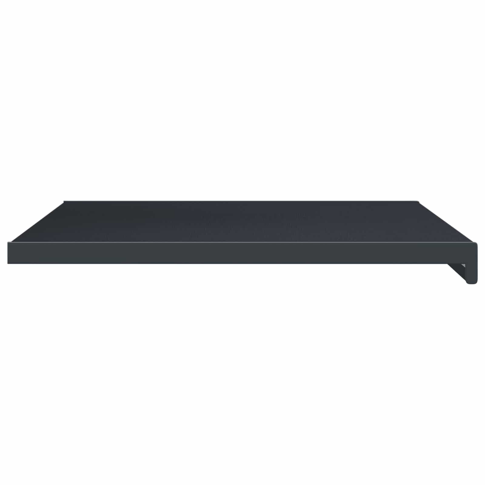 Ablakpárkány antracit fa erezettel 100 x 50 x 4,5 cm pvc