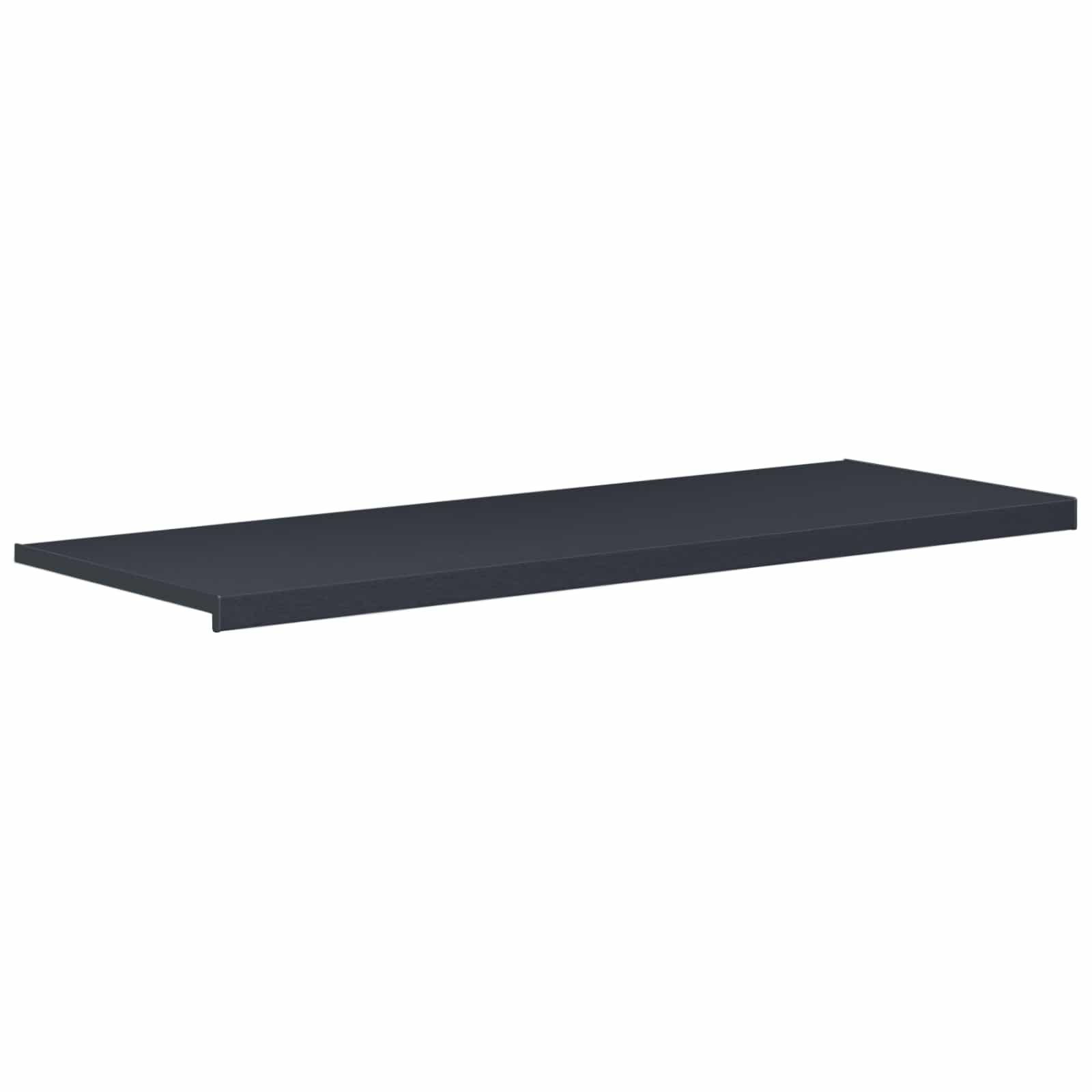 Ablakpárkány antracit fa erezettel 120 x 50 x 4,5 cm pvc