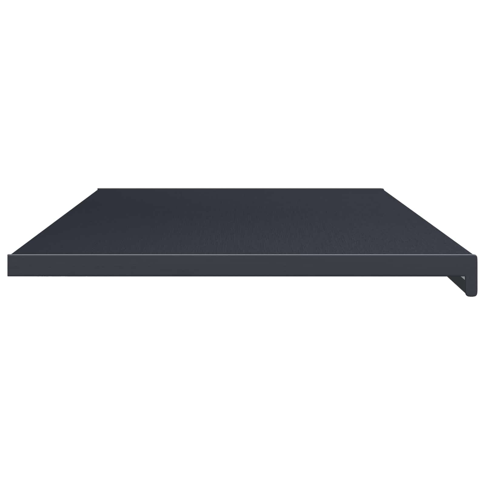 Ablakpárkány antracit fa erezettel 120 x 50 x 4,5 cm pvc
