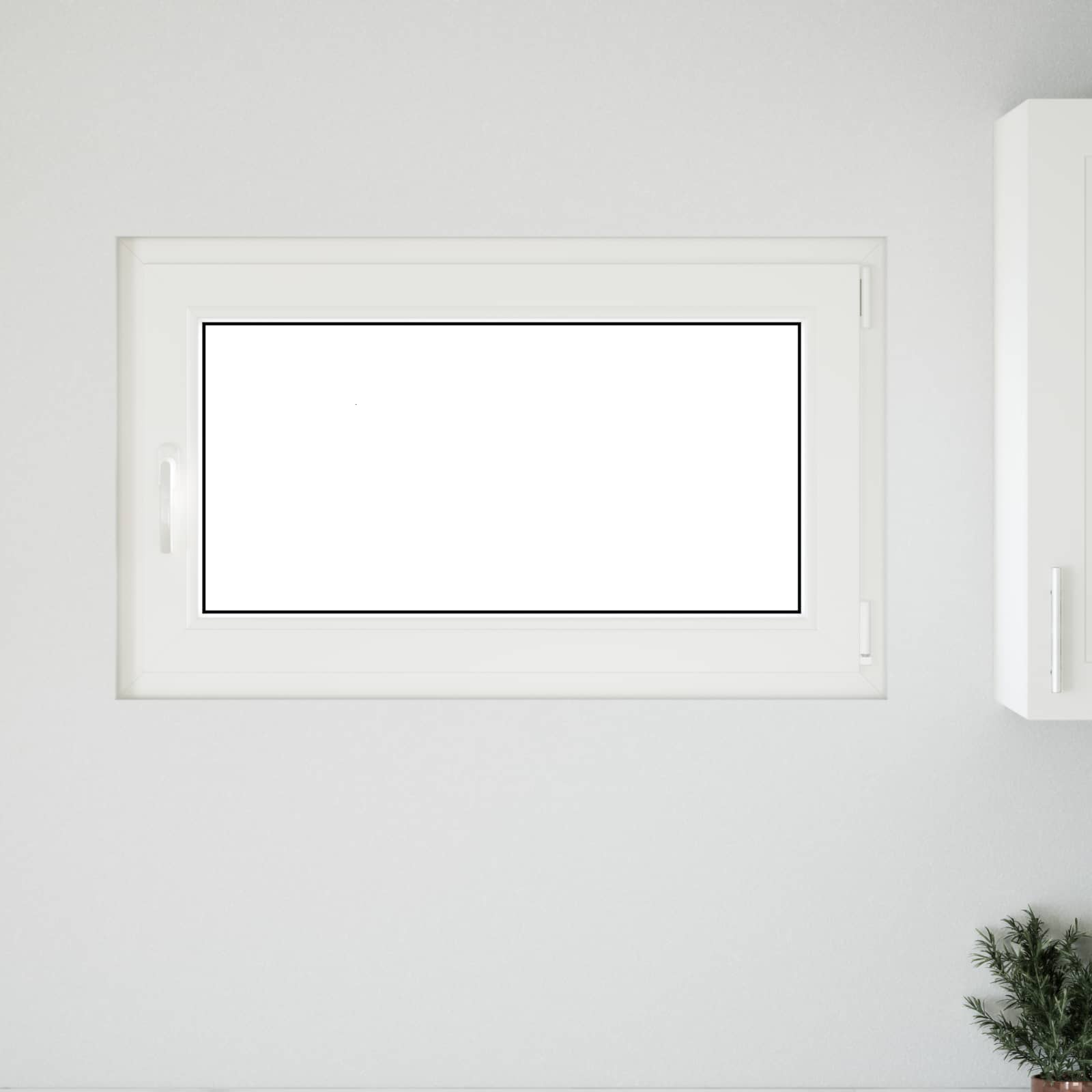 Pinceablak risor antracit 100 x 70 cm pvc és üveg