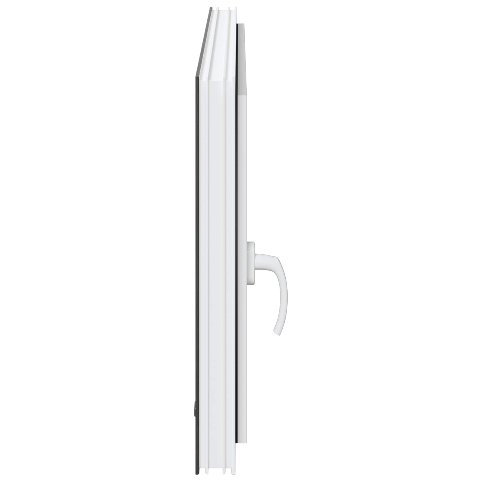 Pinceablak risor antracit 110 x 50 cm pvc és üveg