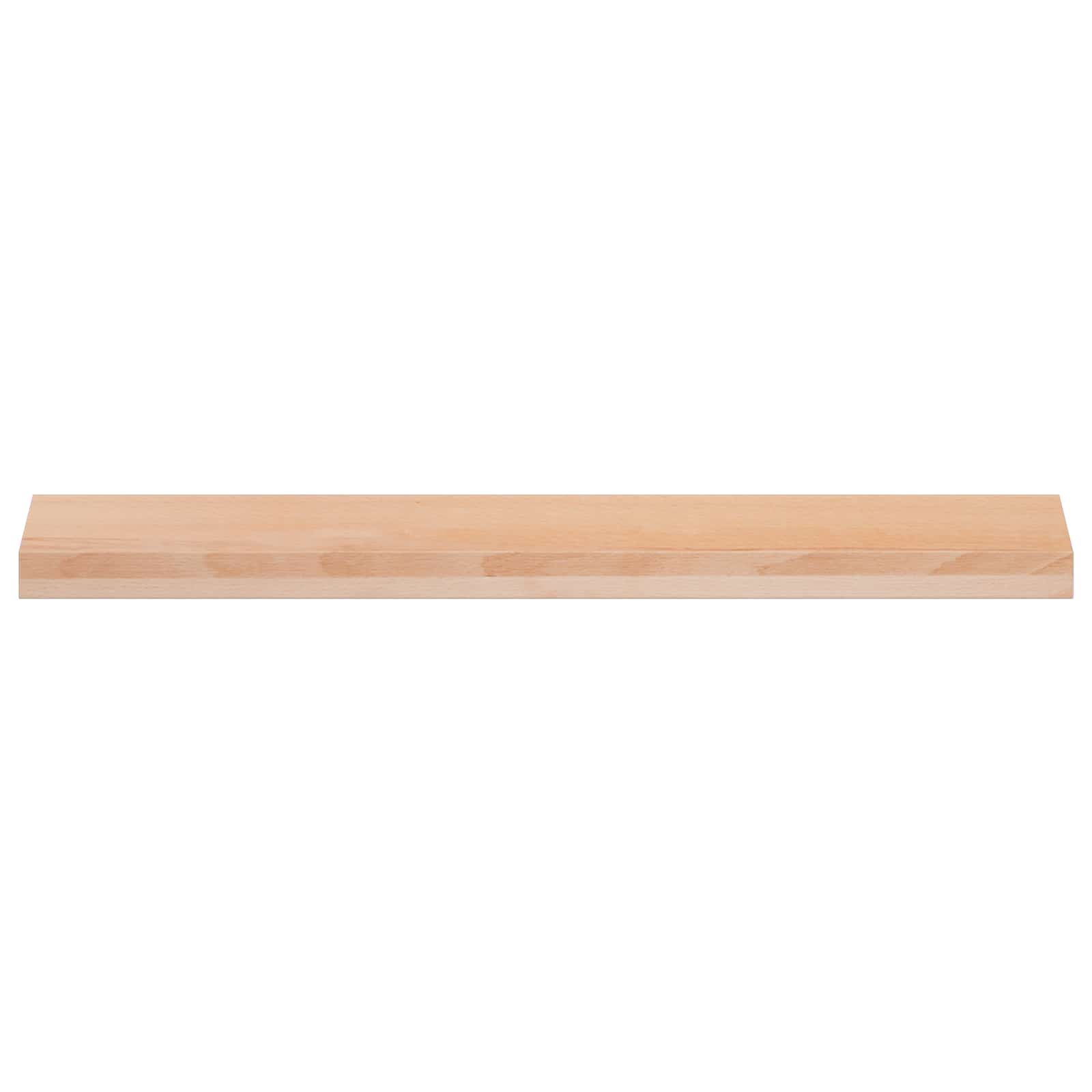 Ablakpárkányok 2 db természetes 90 x 20 x 2 cm tömör bükkfa