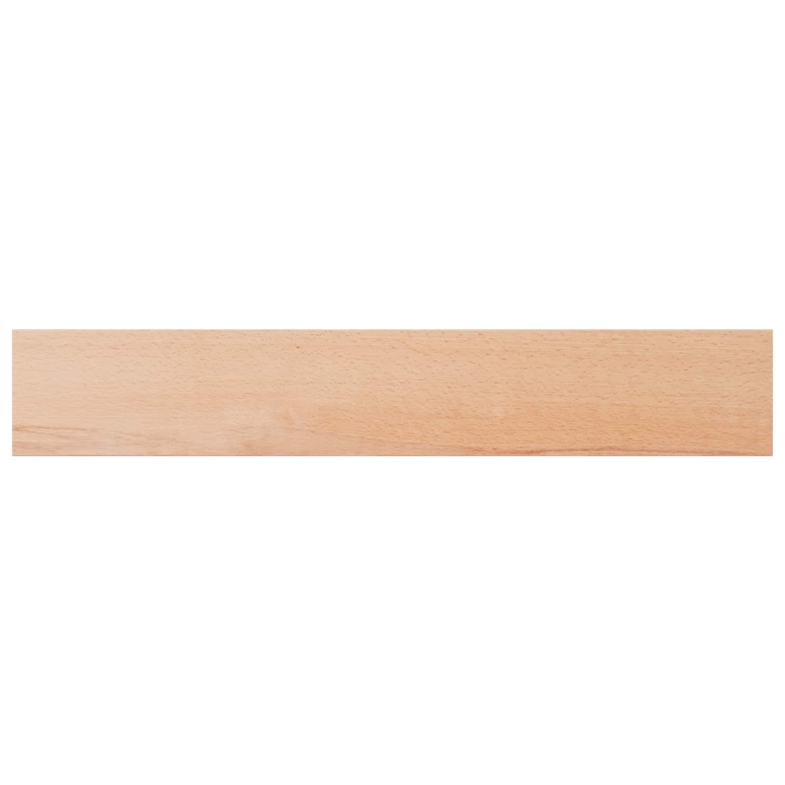 Ablakpárkányok 2 db természetes 90 x 20 x 2 cm tömör bükkfa