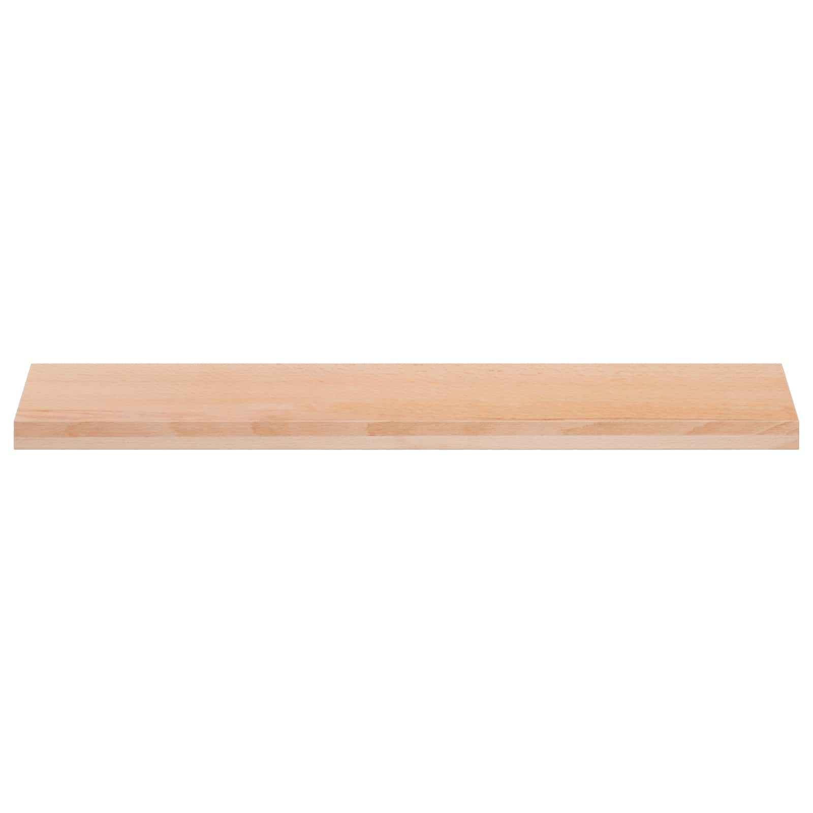 Ablakpárkányok 2 db természetes 110 x 25 x 2 cm tömör bükkfa