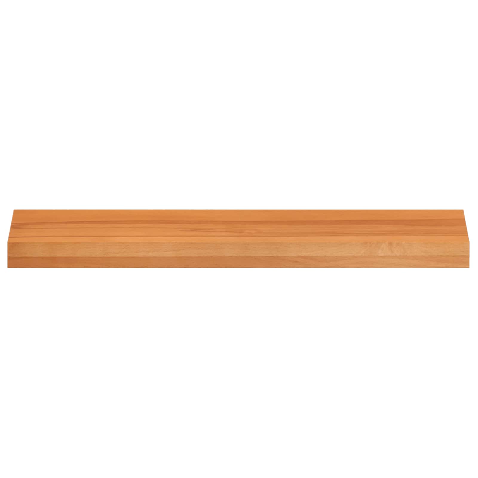 Ablakpárkányok 2 db világos barna 80x 15 x 2 cm tömör bükkfa