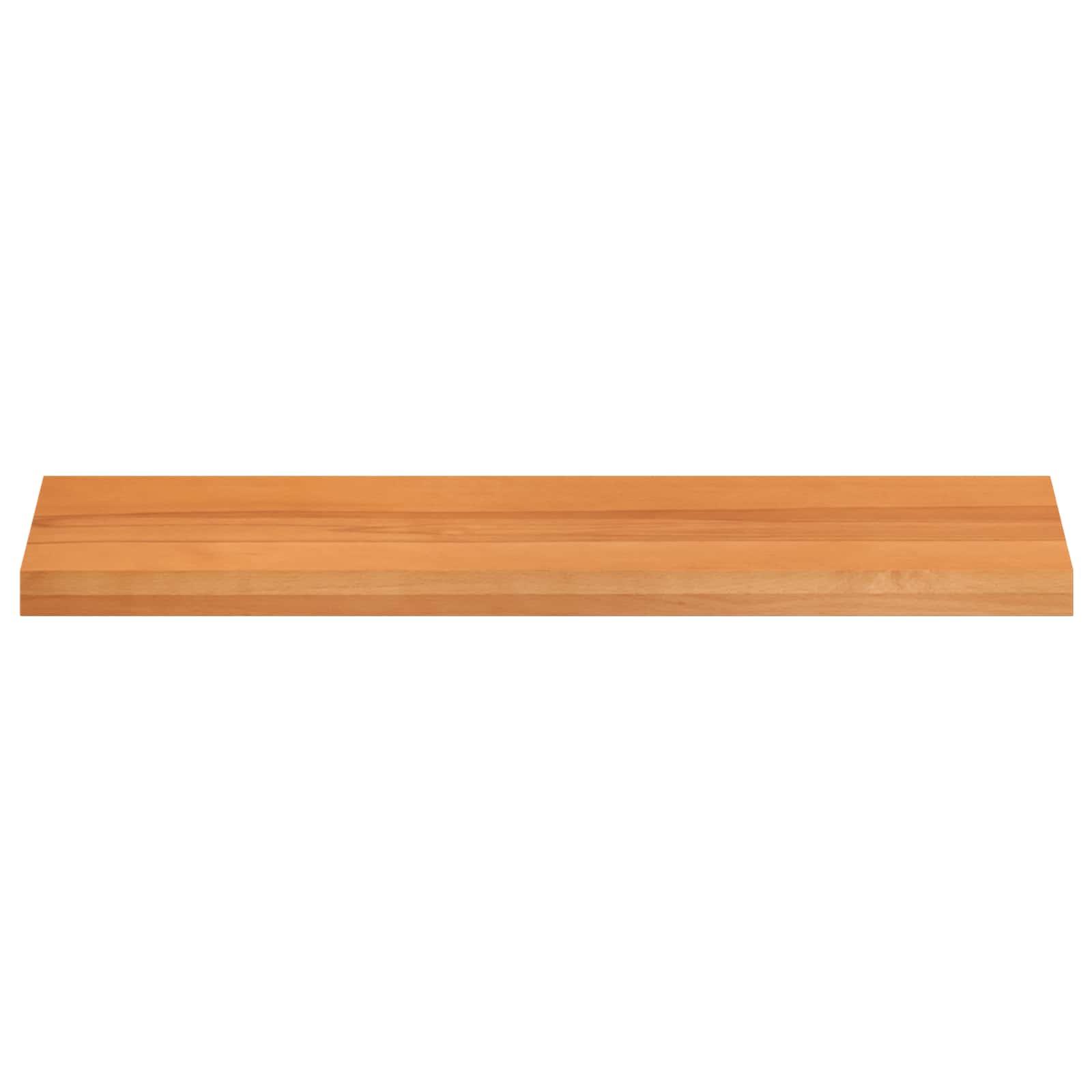 Ablakpárkányok 2 db világos barna 100 x 30 x 2 cm tömör bükkfa