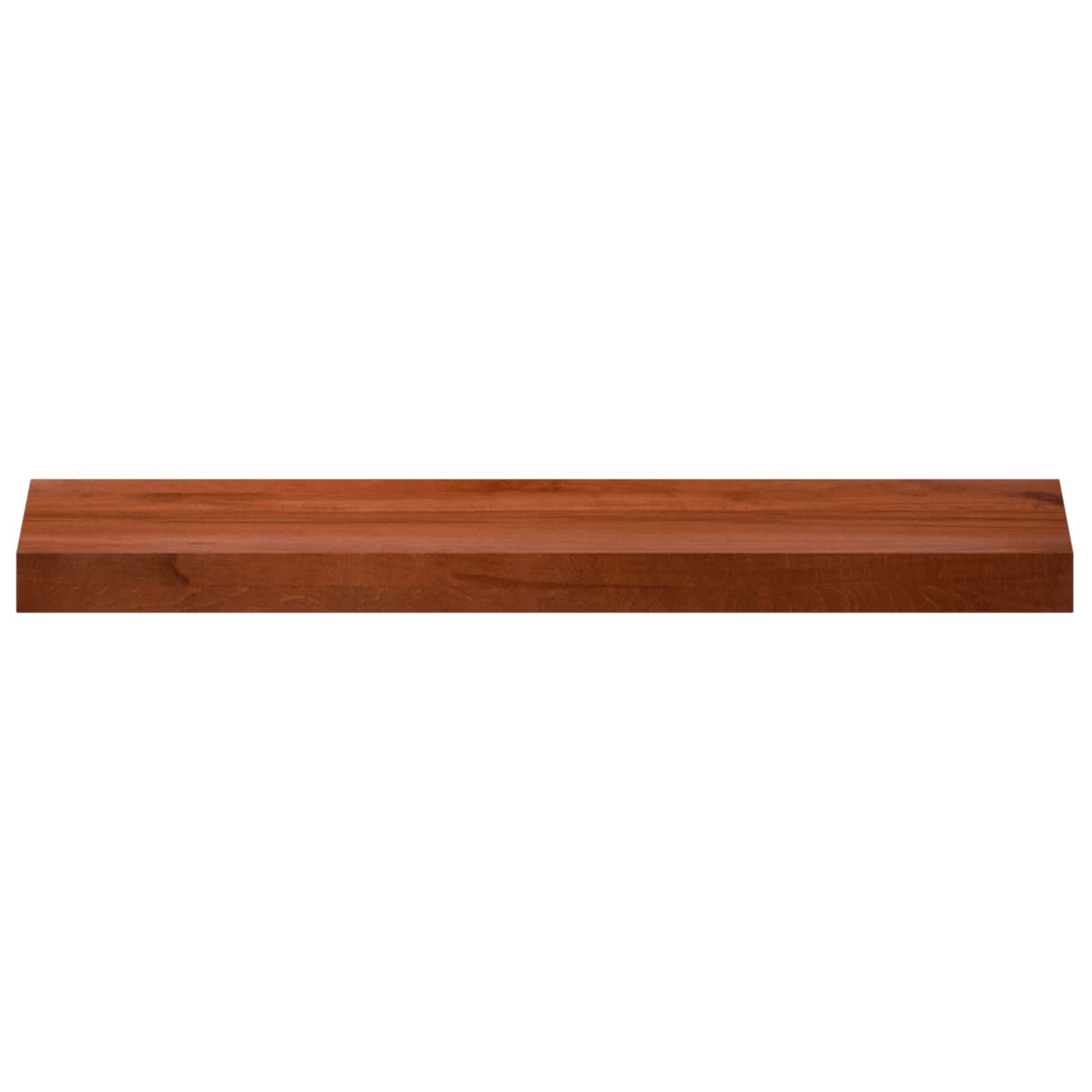 Ablakpárkányok 2 db barna 80x 15 x 2 cm tömör bükkfa