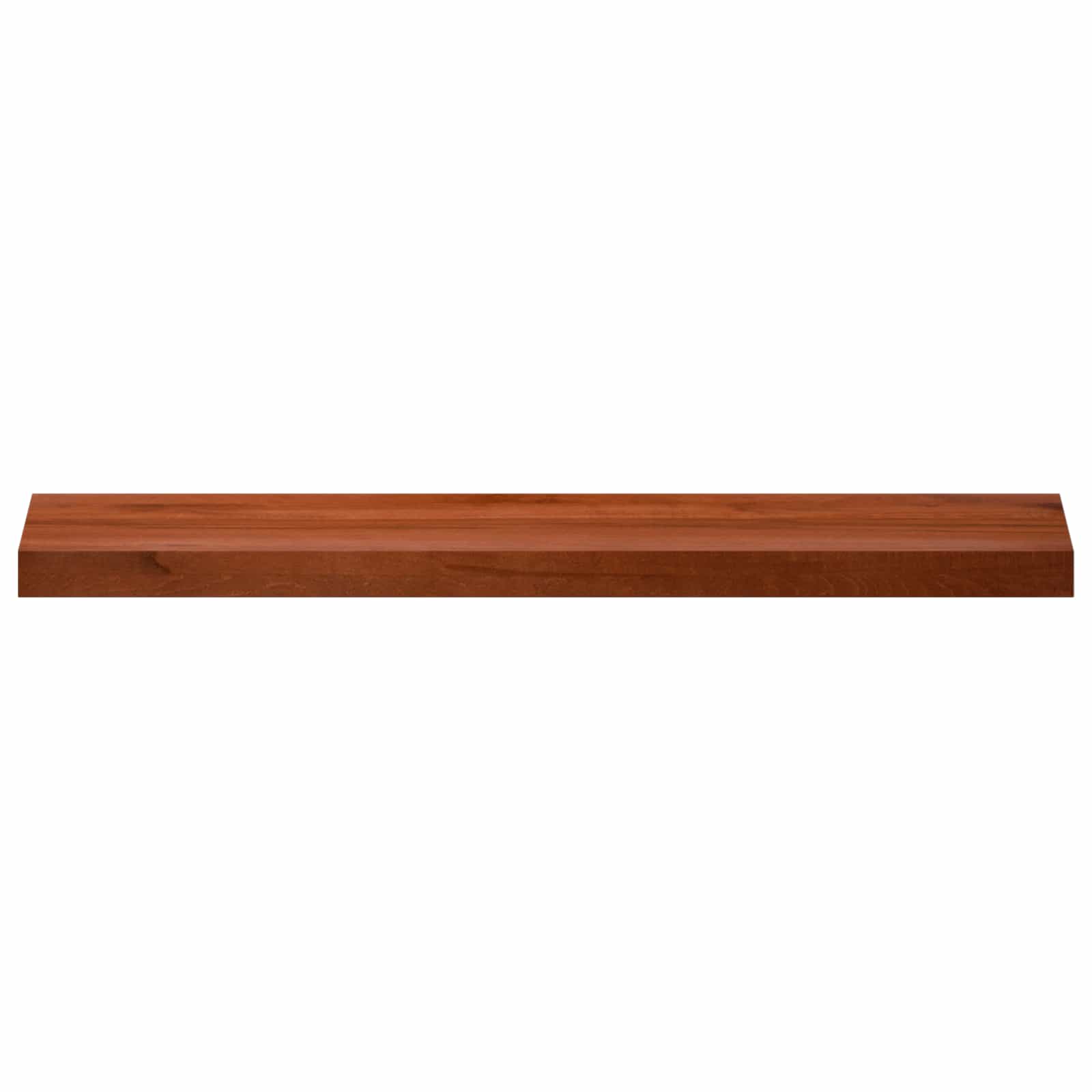 Ablakpárkányok 2 db barna 100 x 15 x 2 cm tömör bükkfa