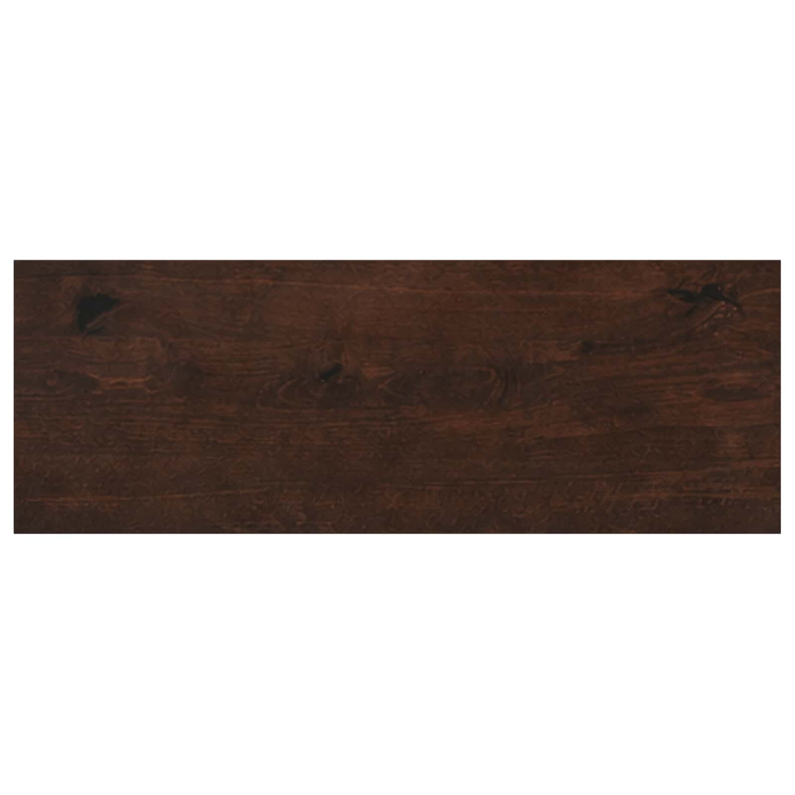 Ablakpárkányok 2 db sötét barna 80x 25 x 2 cm tömör bükkfa