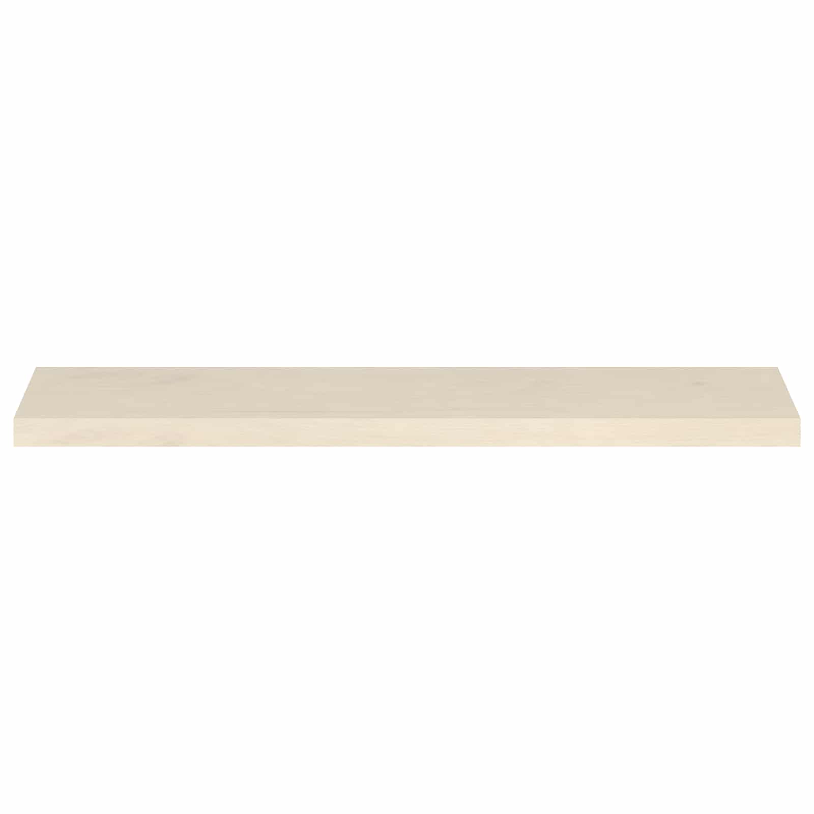 Ablakpárkányok 2 db fehér 120 x 25 x 2 cm tömör tölgyfa