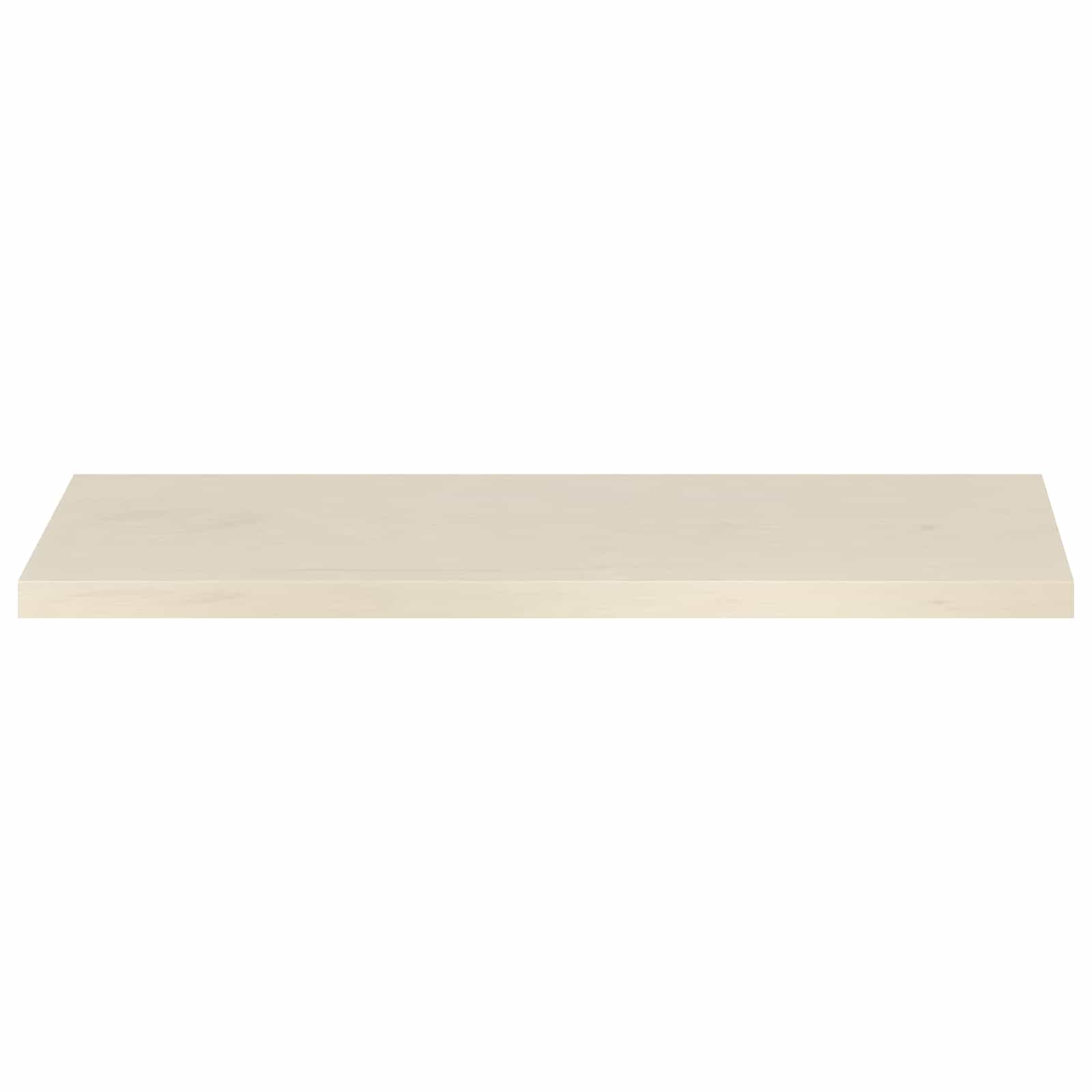 Ablakpárkányok 2 db fehér 110 x 40 x 2 cm tömör tölgyfa