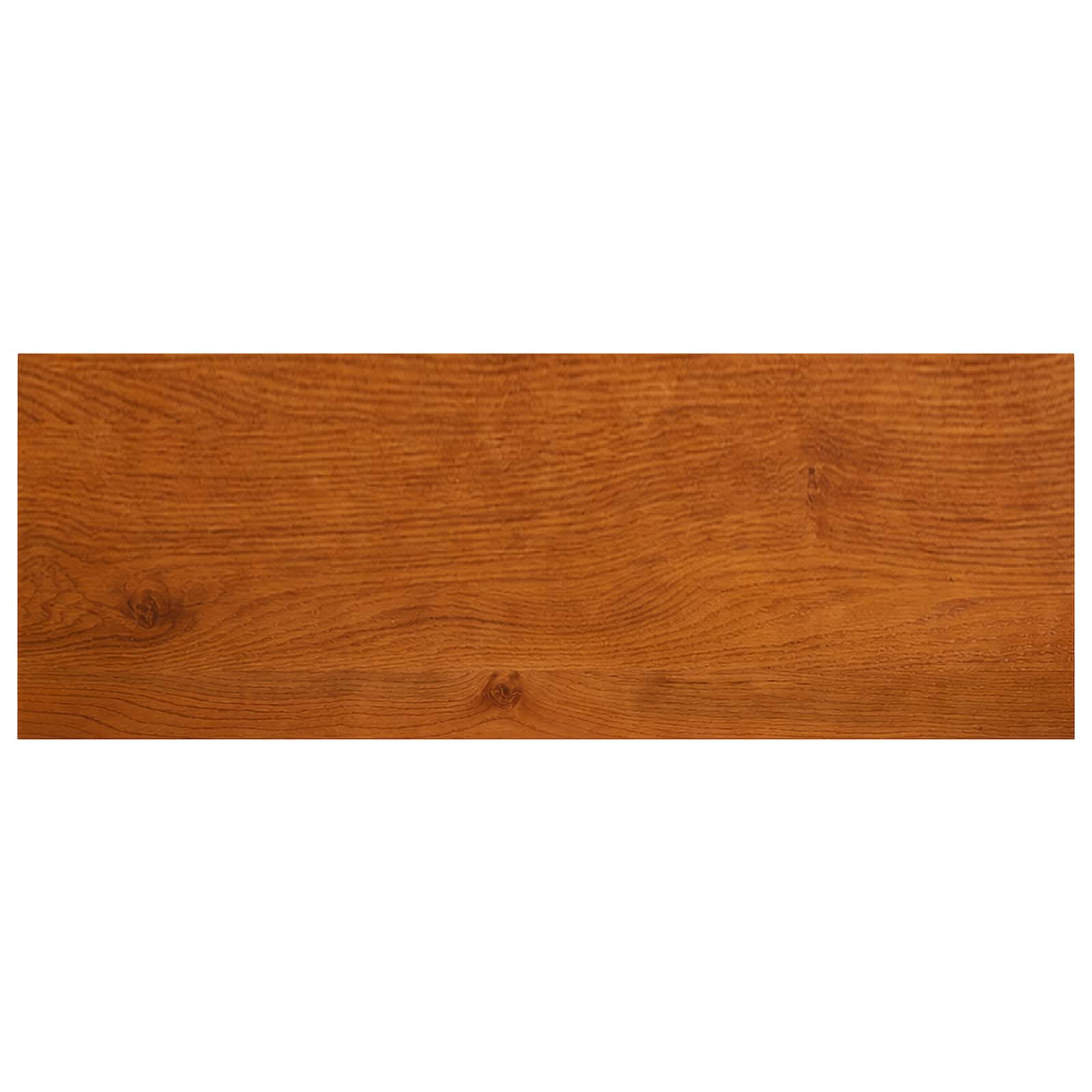 Ablakpárkányok 2 db barna 120 x 40 x 2 cm tömör tölgyfa