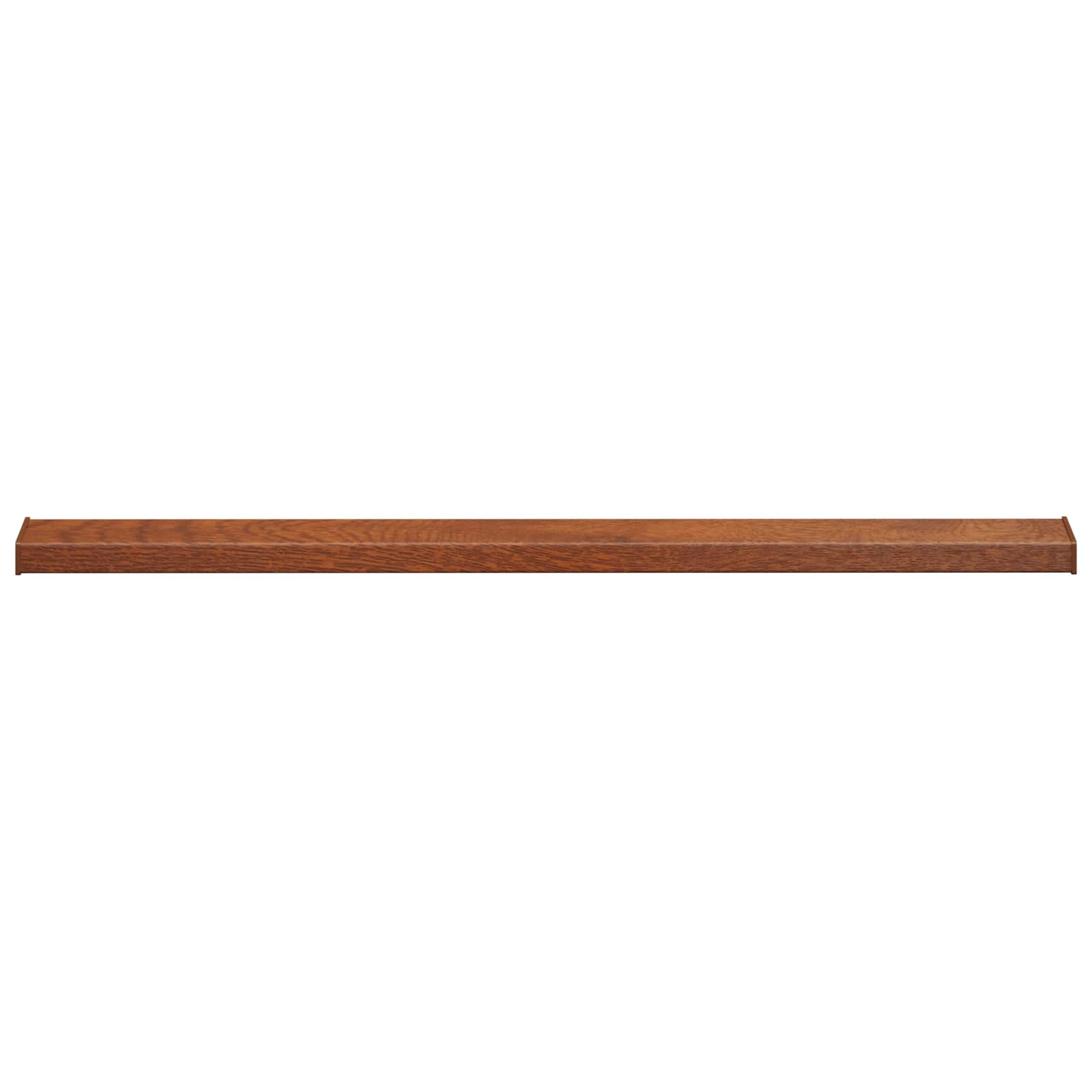 Ablakpárkány barna fa 160 x 10 x 4,5 cm pvc