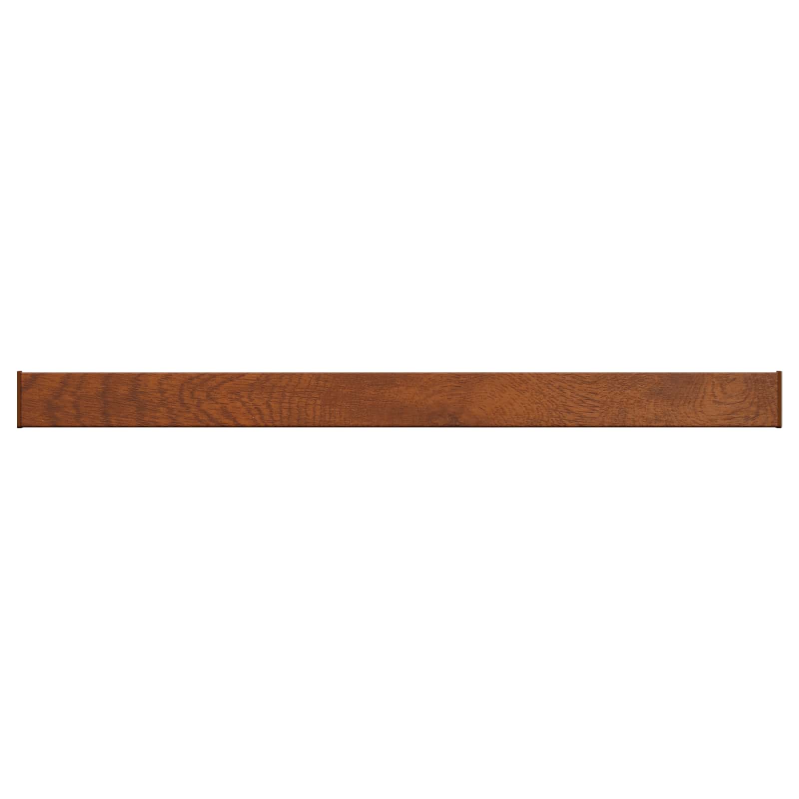 Ablakpárkány barna fa 160 x 10 x 4,5 cm pvc