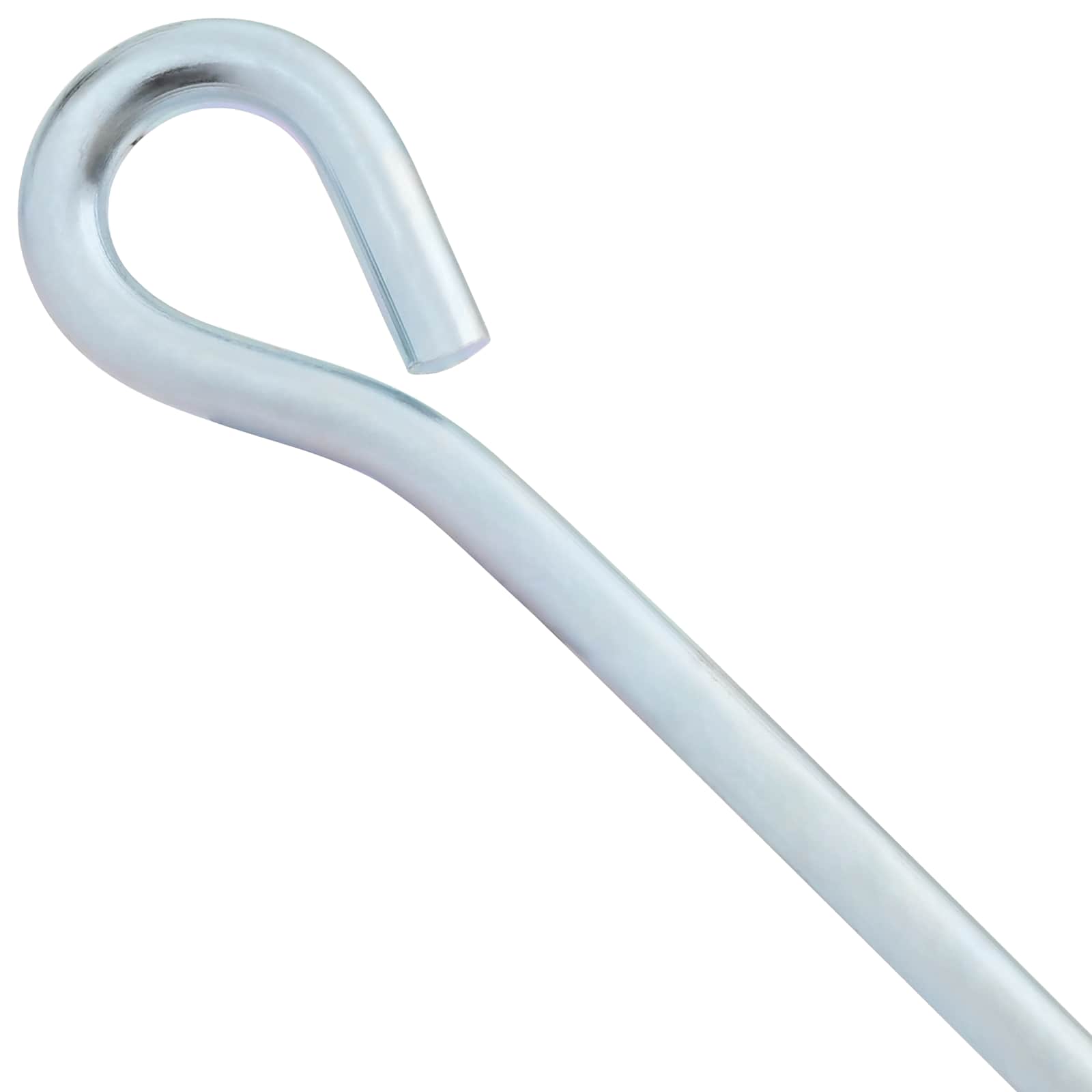 Földi horgony 10 pcs ezüst ø10 x 40 cm galvanizált fém