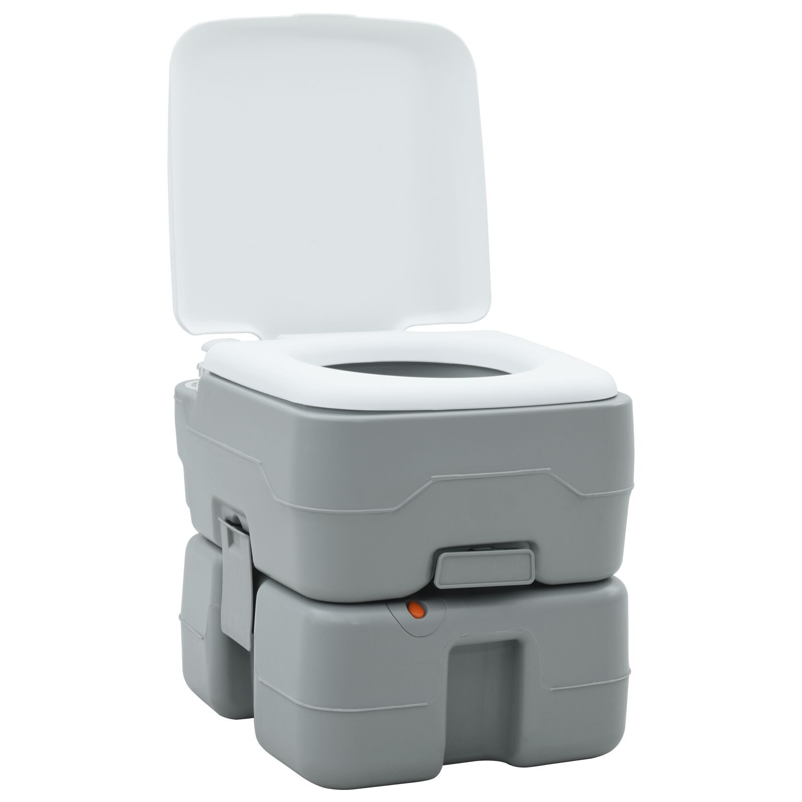 Kemping wc hordozható szürke 10l frissvíz 20l hulladéktartály