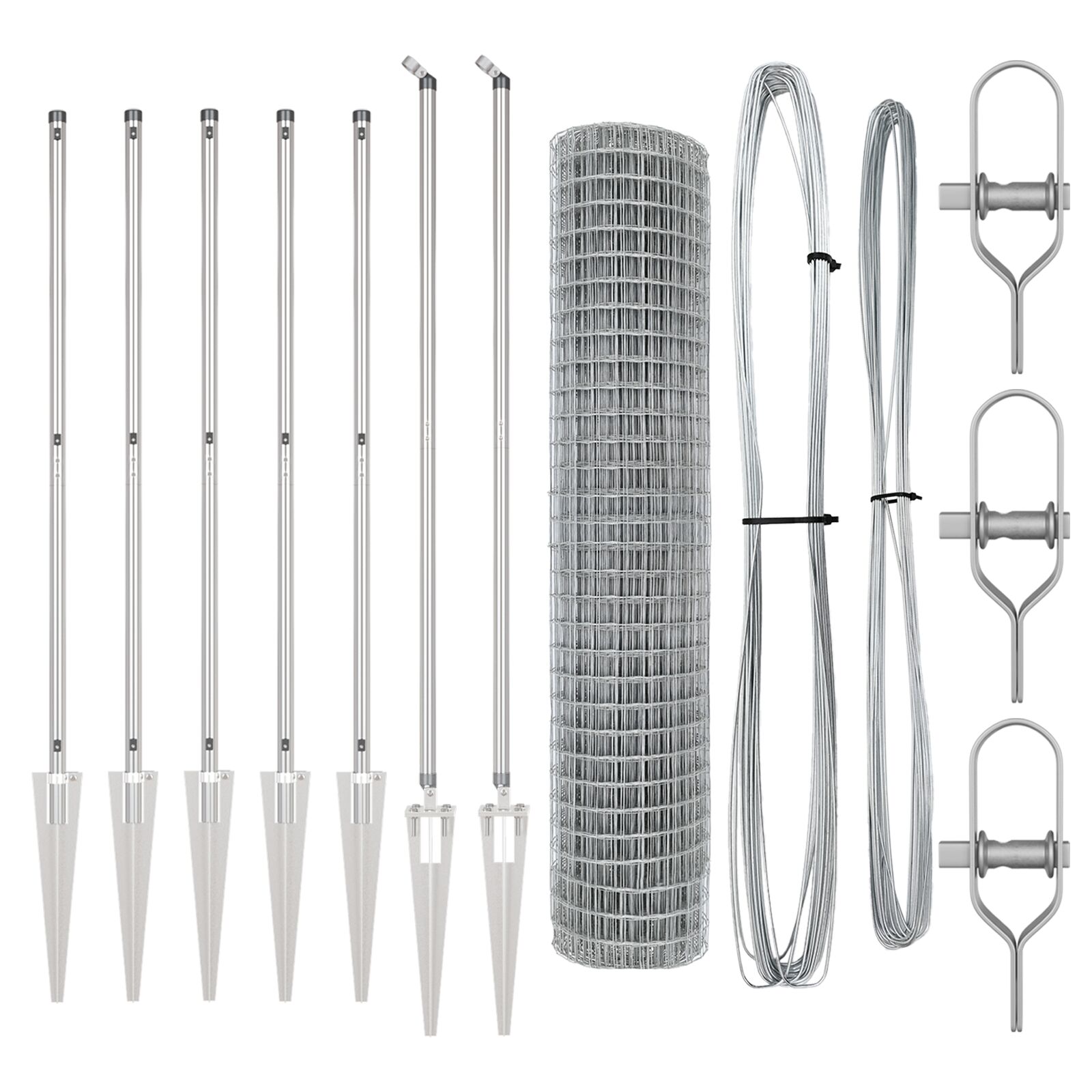 Euro kerítés 7 cölöppel 1.5x10 m horganyzott acél