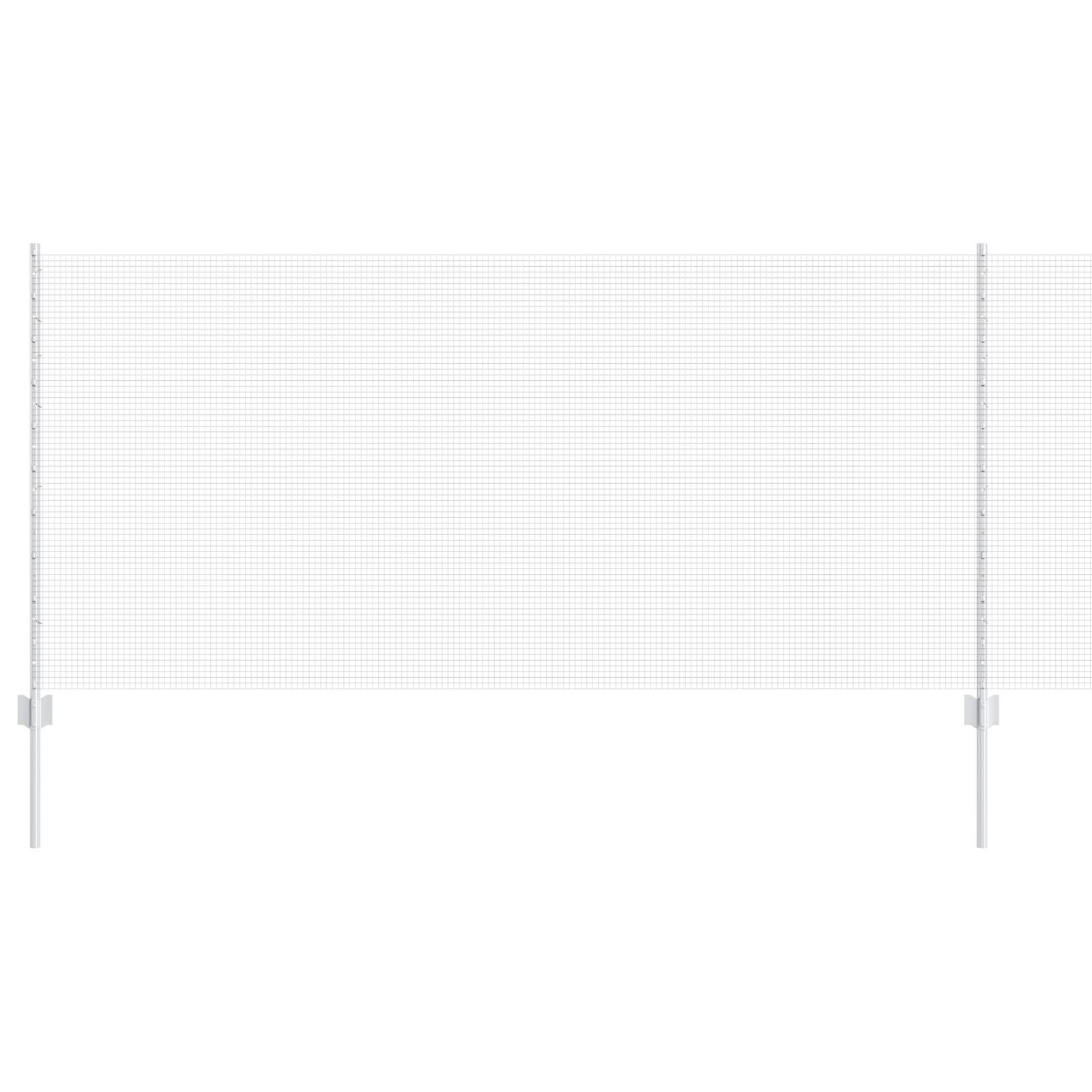 Csirke háló kerítés készlet  2 darabos szett horganyzott acél