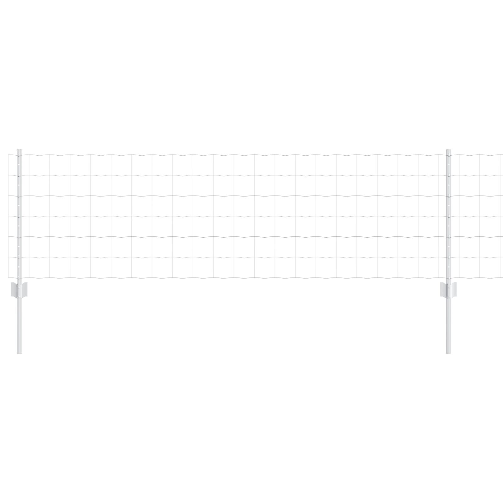 Euro kerítés szett 2-es szett horganyzott acél 10 méter