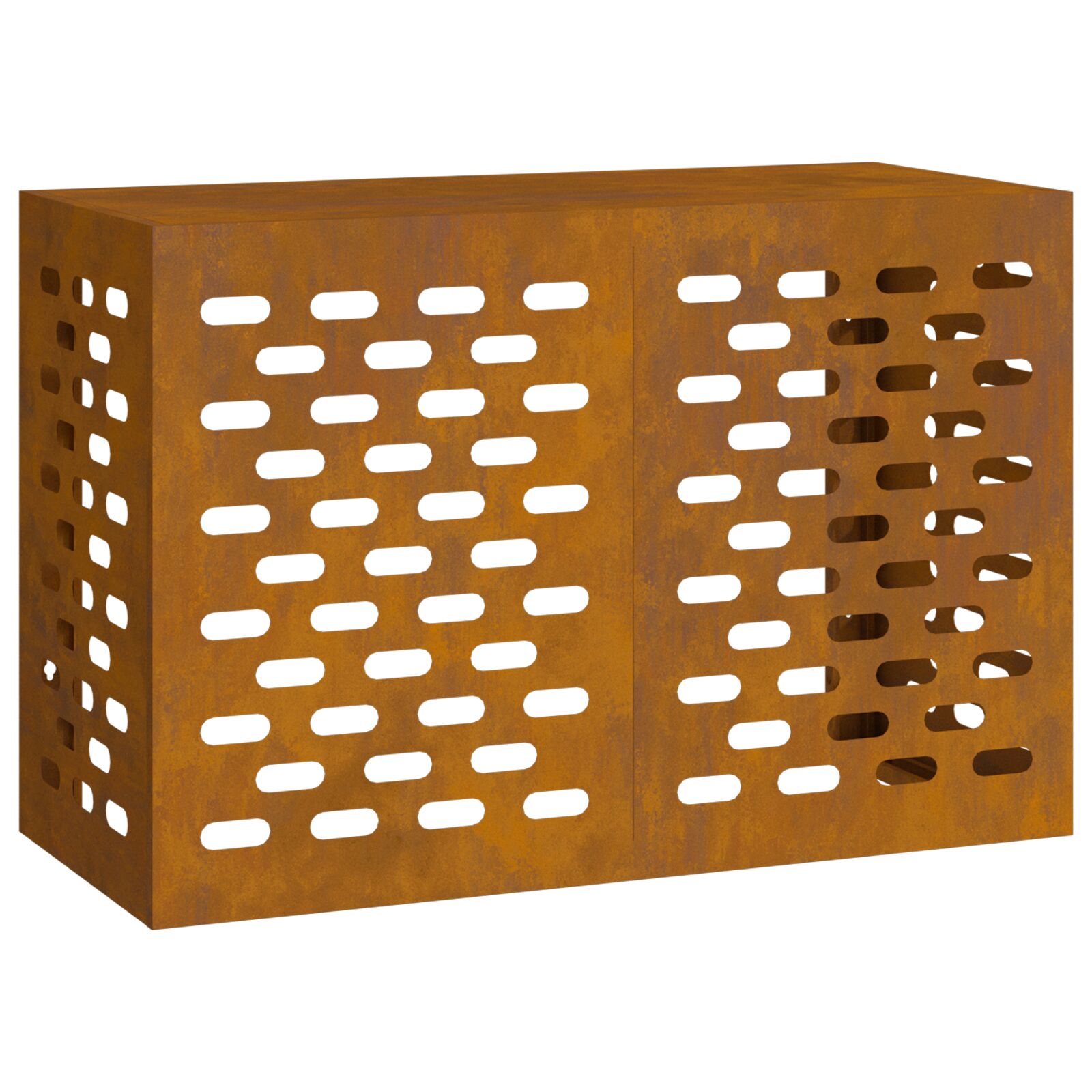 Légkondicionáló fedél 90x40x60 cm időjárásálló acél