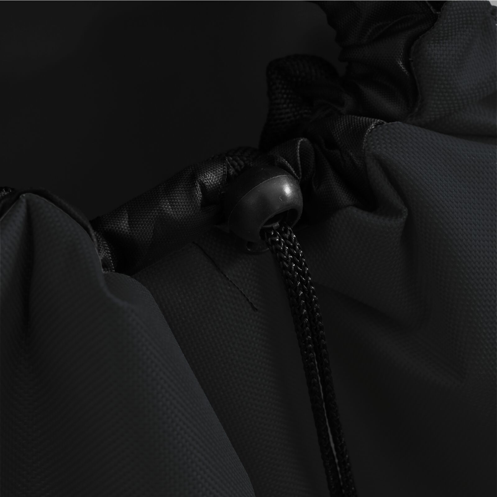 Bevásárlókocsi kerekekkel fekete 35 l