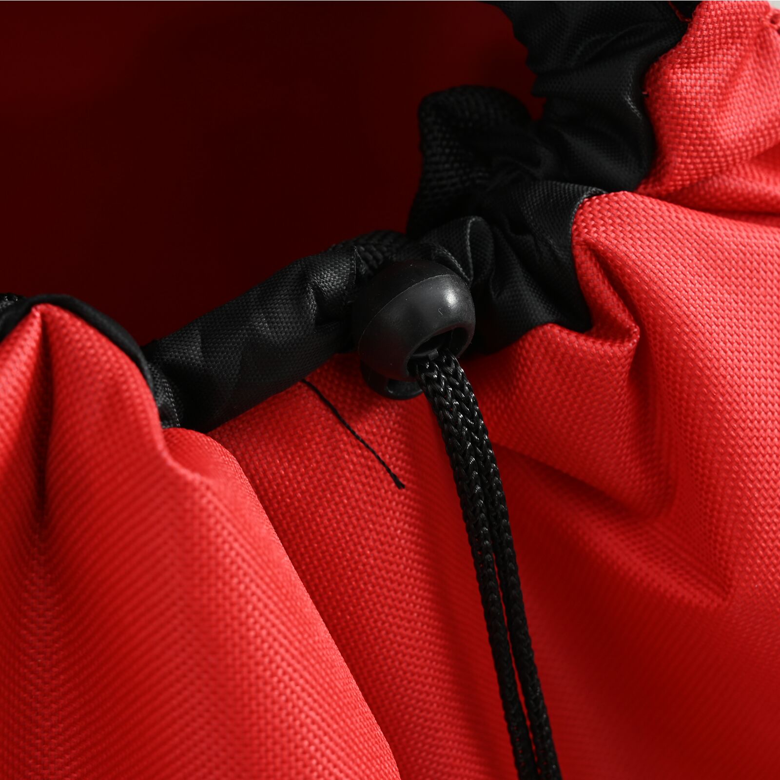 Bevásárlókocsi kerekekkel piros 35 l