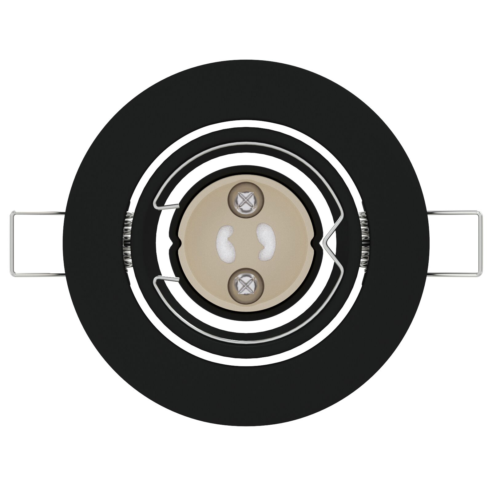 Lámpák 24 darabos szett fekete műanyag 9 cm modern