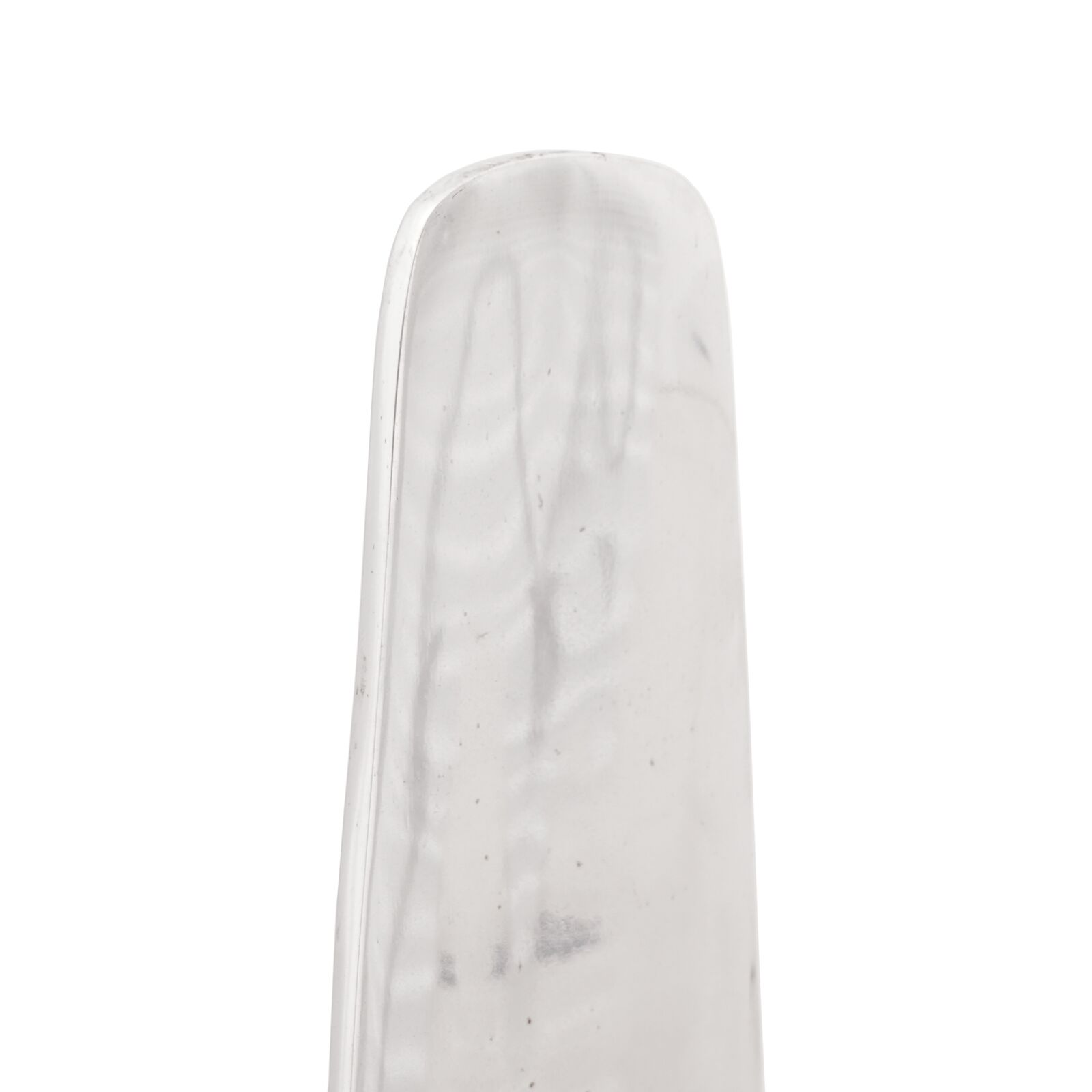 Szobor ezüst 26x26x110 cm alumínium fél hajópropeller