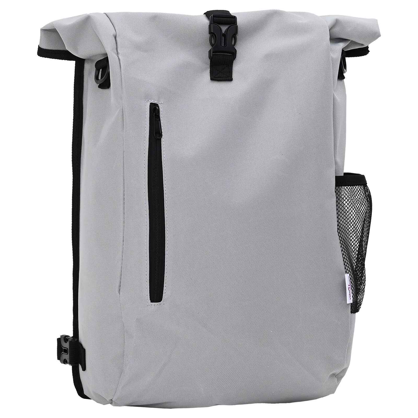 Biciklis táska pannier rácsra 20 l szürke 31x13x58 cm Biciklis táska pannier rácsra 20 l szürke 31x13x58 cm