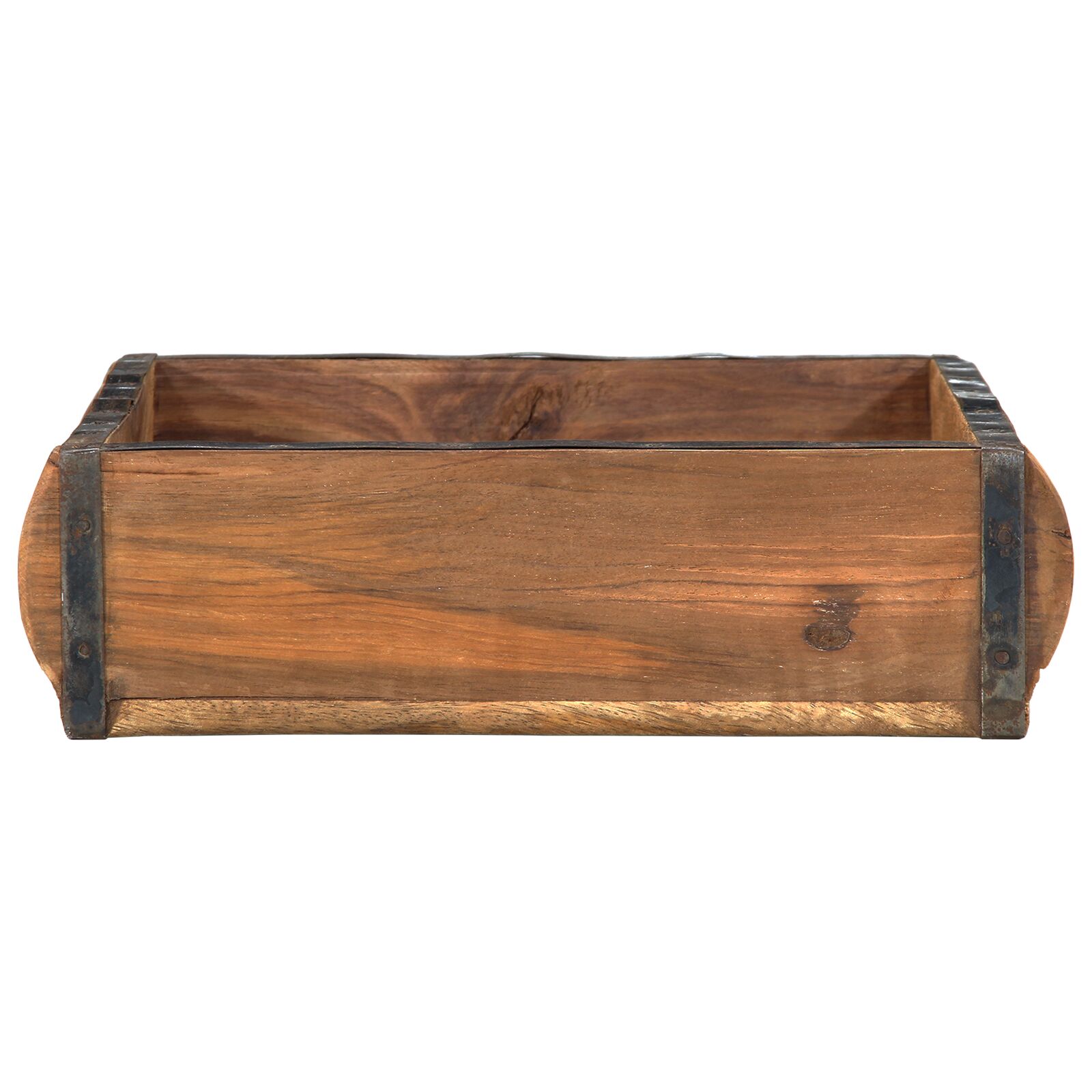 Tálcák 4 db 31x29x10 cm tömbfa újrahasznosított