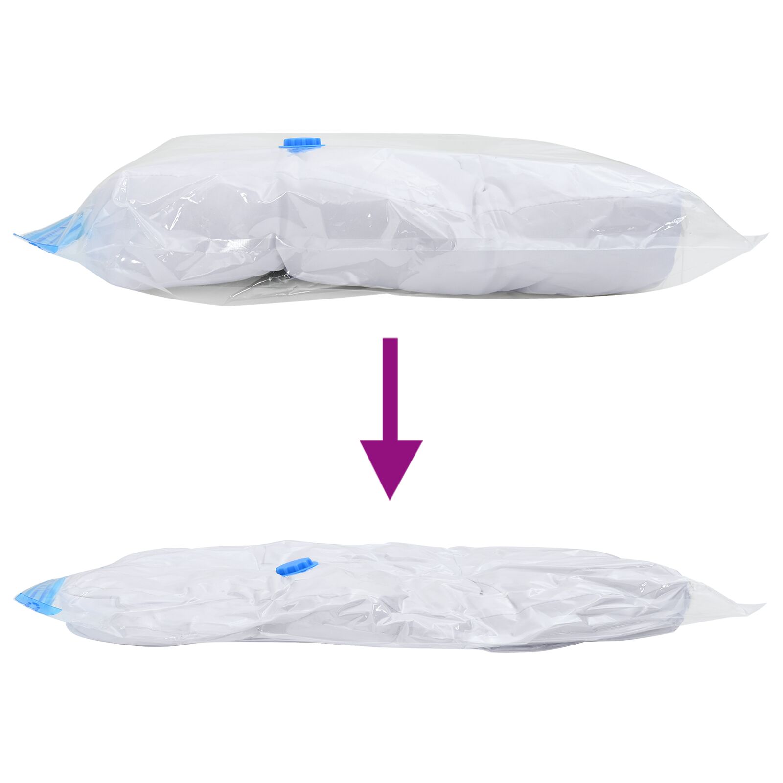 Vákuum tároló zsákok 5 db 70x50 cm