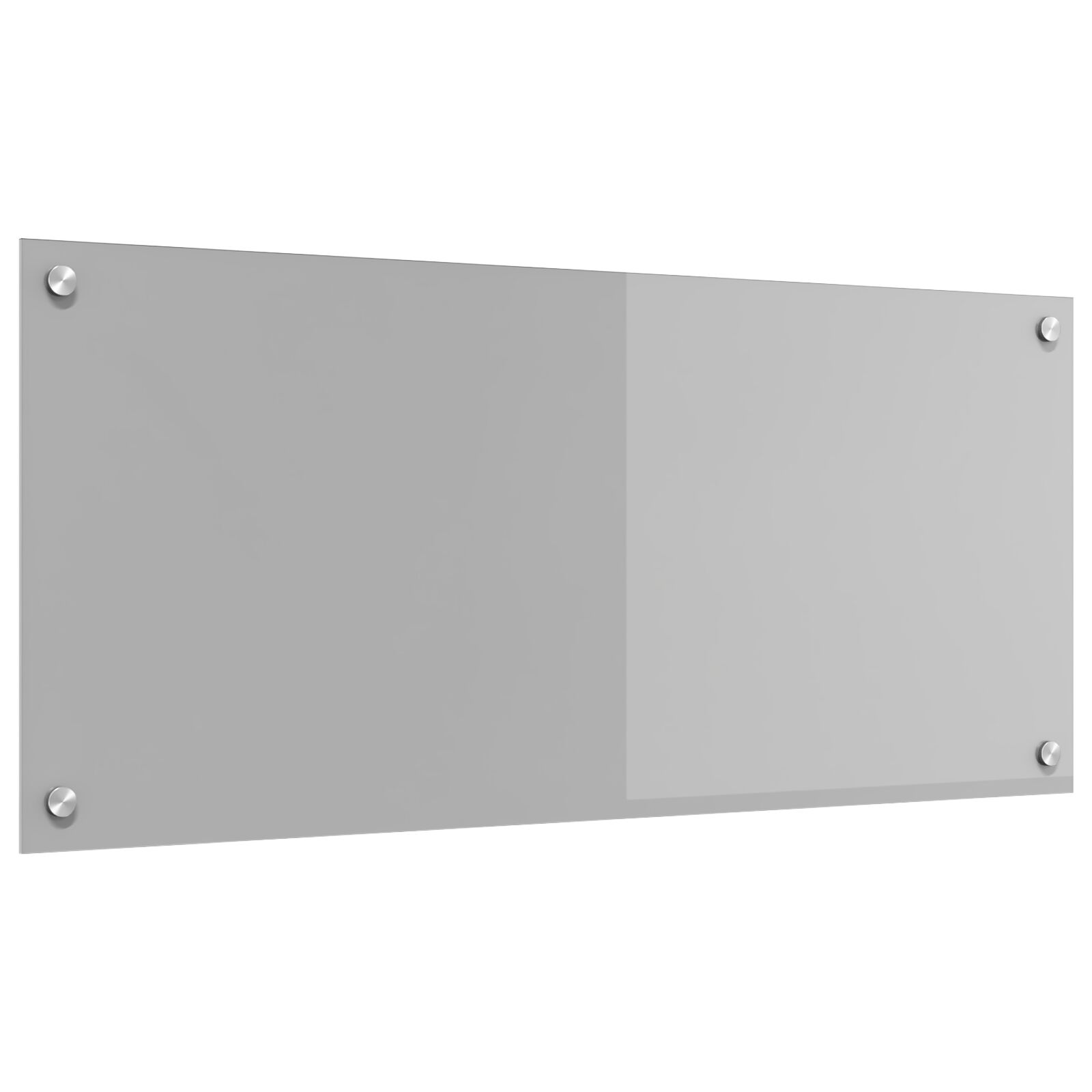 Konyhai hátfal világosszürke 90x40x0,6 cm edzett üveg