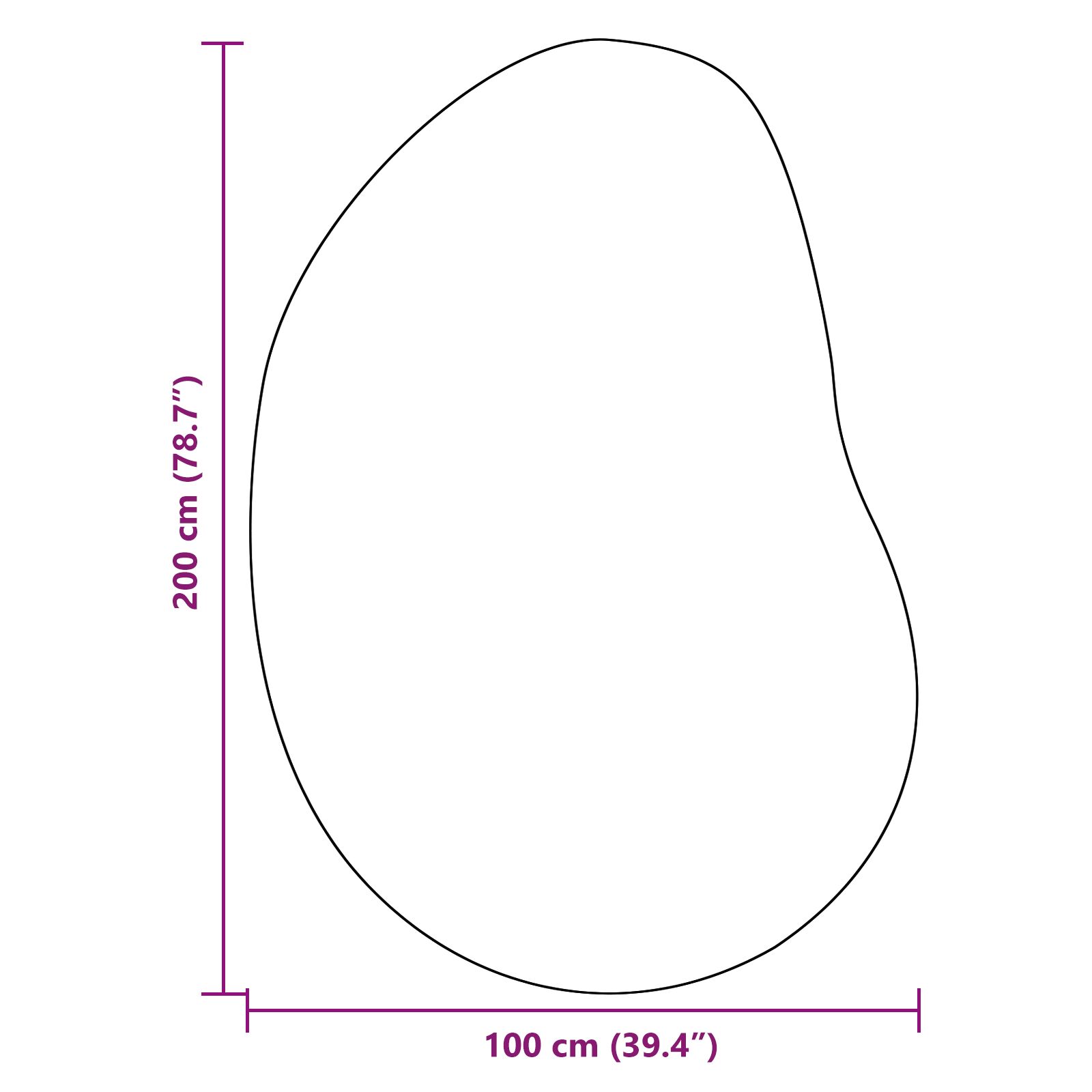 Antracit szőnyeg 100x200 cm poliészter csúszásmentes