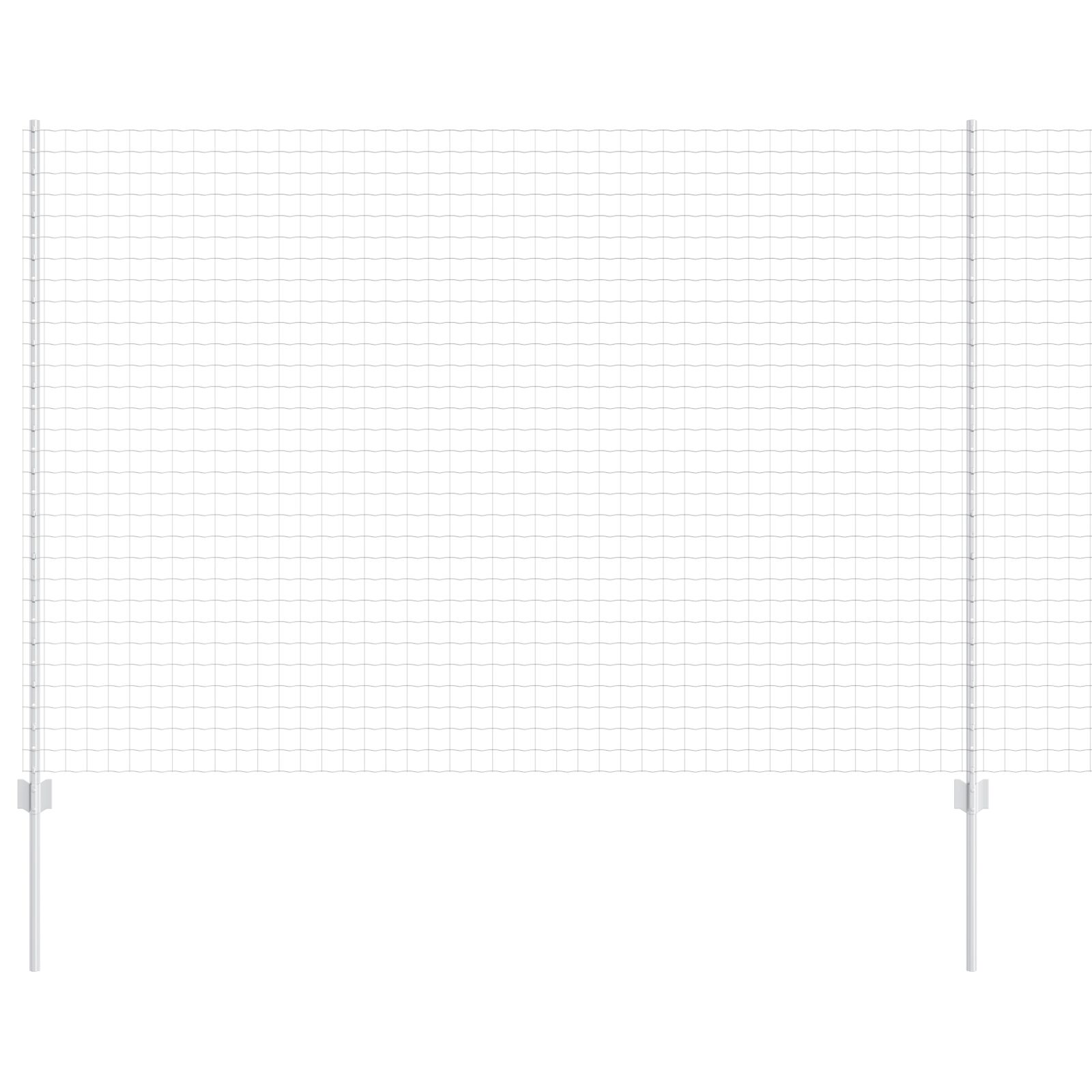 Európai kerítés szett 2 db horganyzott acél 10 m tartós