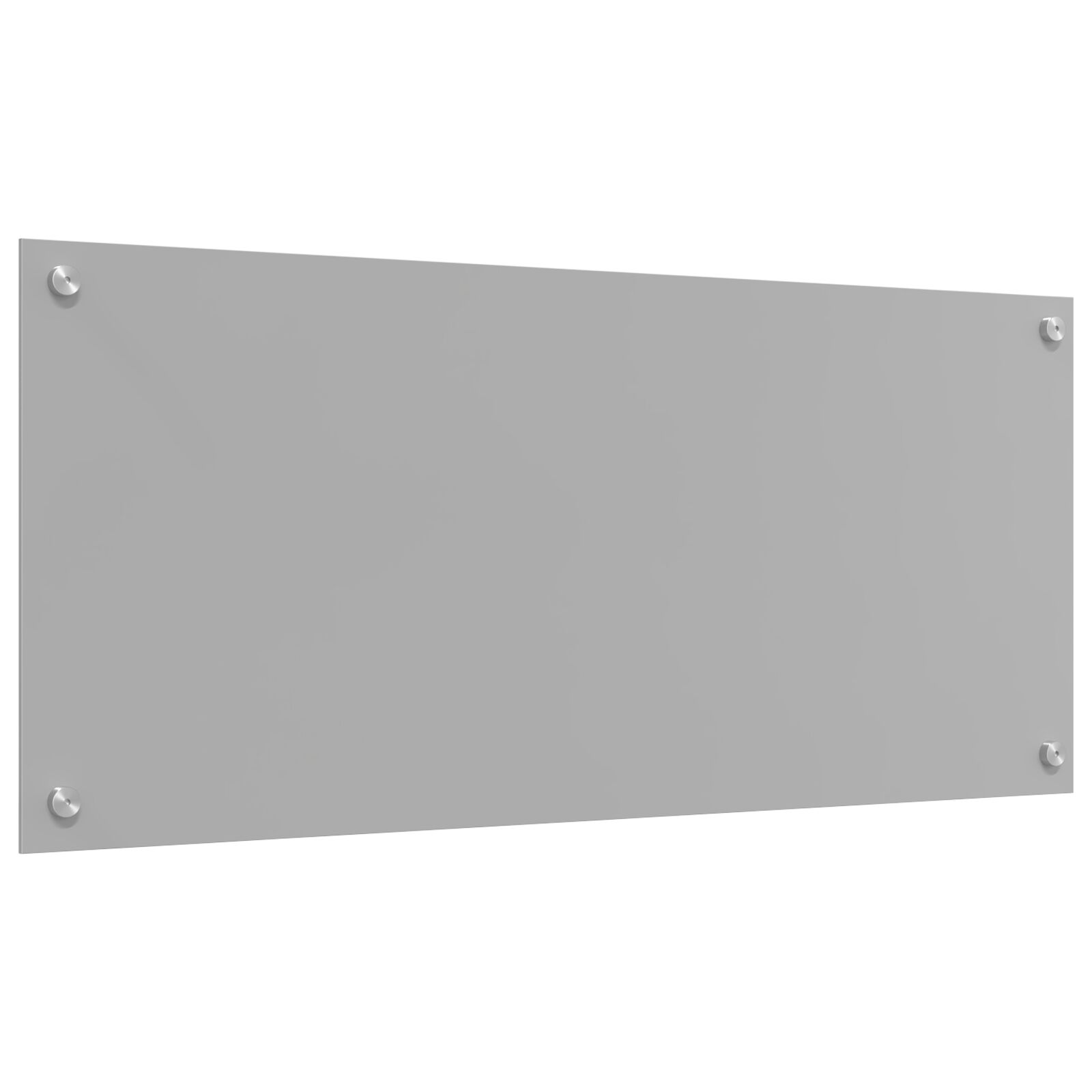 Konyhai hátfal világosszürke 90x40x0,6 cm edzett üveg