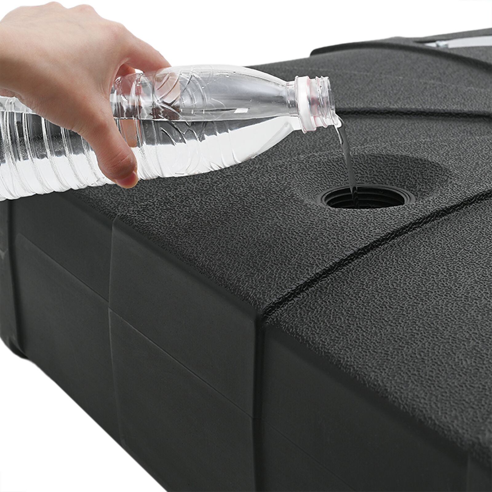 2 db-os cantilever napernyő alap szett 150 kg homokhoz vagy 113 kg vízhez