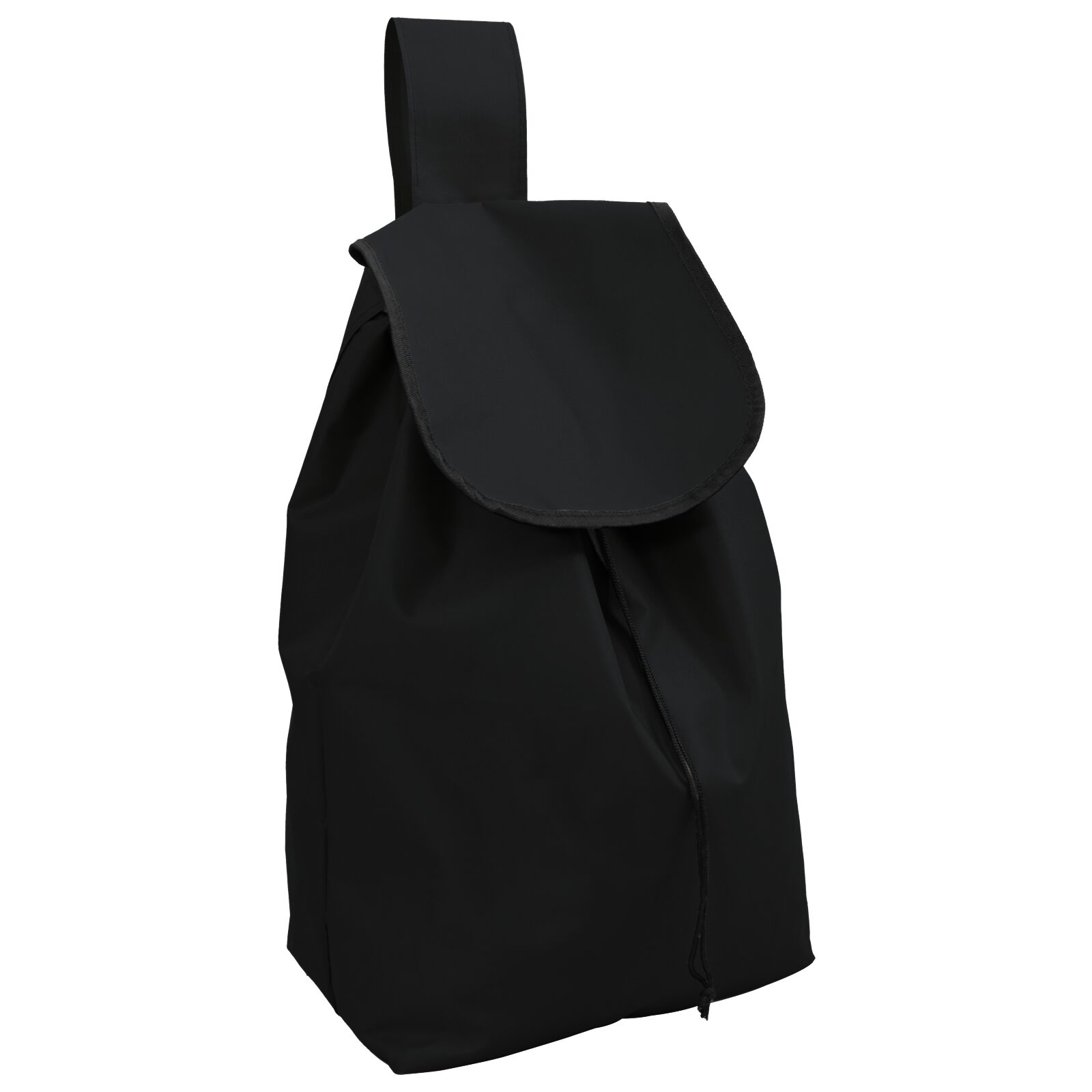 Bevásárlókocsi kerekekkel fekete 35 l