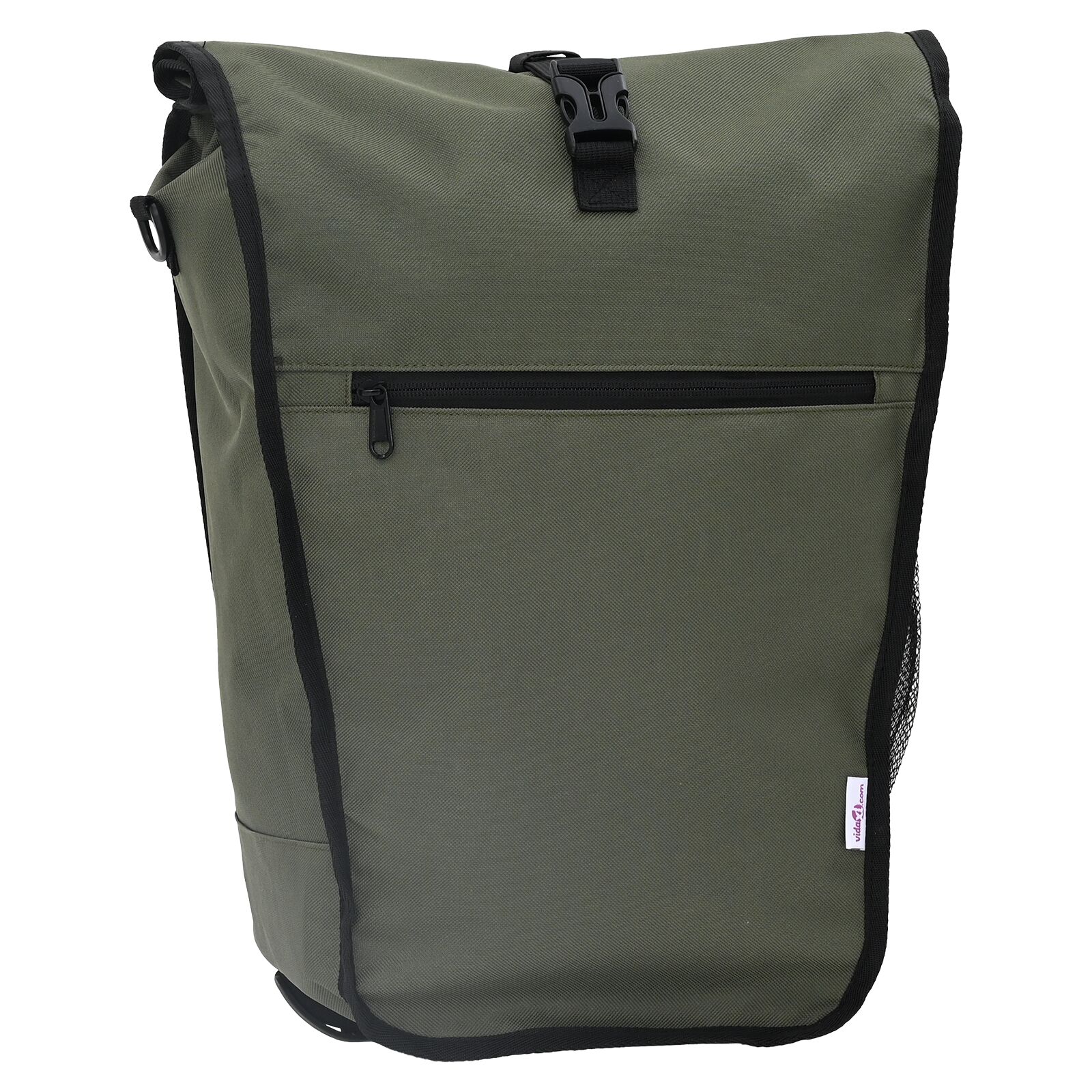 Biciklis táska pannier rack 20 l olívazöld 34x16x59 cm Biciklis táska pannier rack 20 l olívazöld 34x16x59 cm