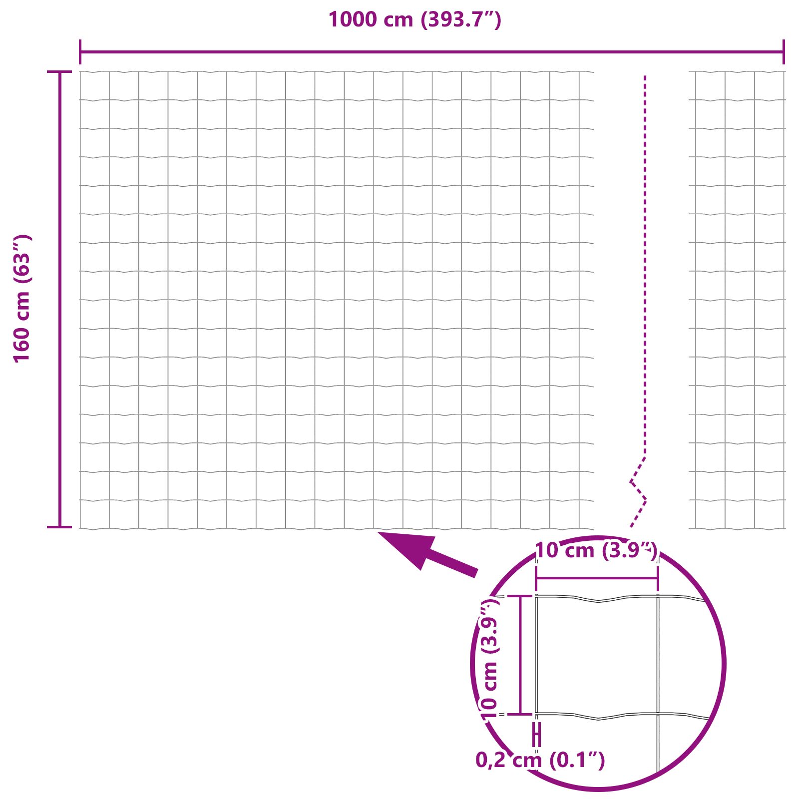 Euro kerítés szett 2 db zöld acél 10 x 1.6 m robosztus