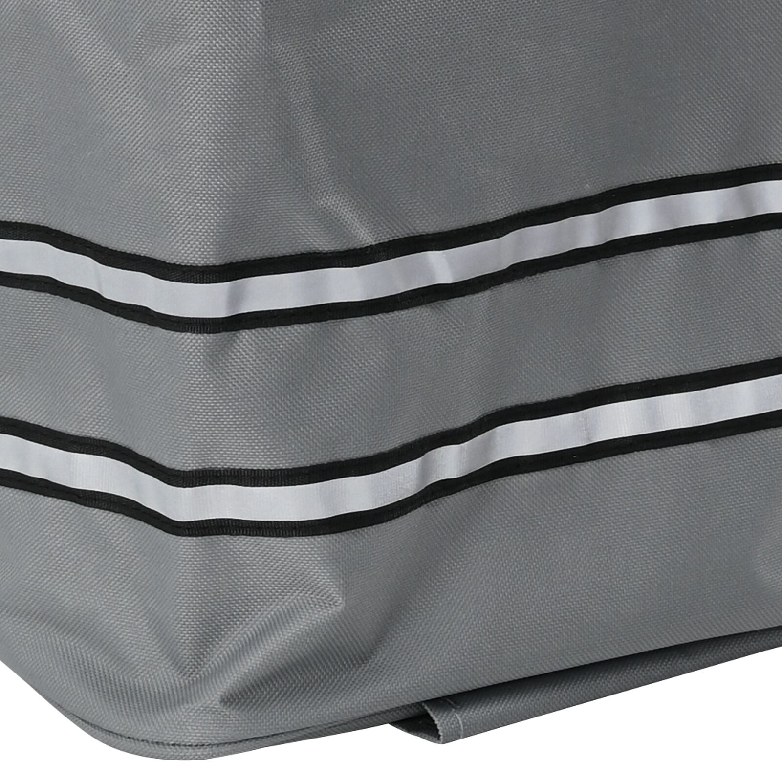 Bevásárlókocsi kerekekkel és állítható fogantyúval szürke 40 l