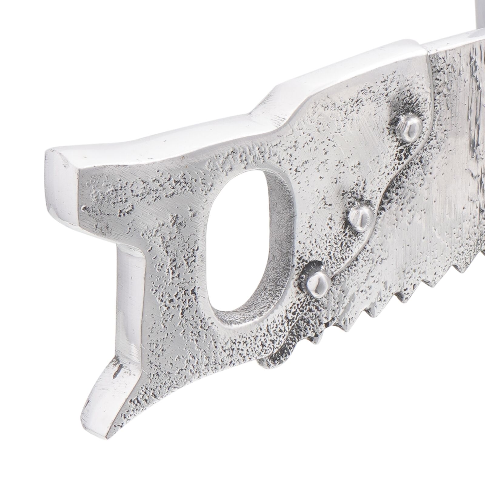 Könyvtámaszok 2 db ezüst 11x14x17,5 cm alumínium fűrészelve