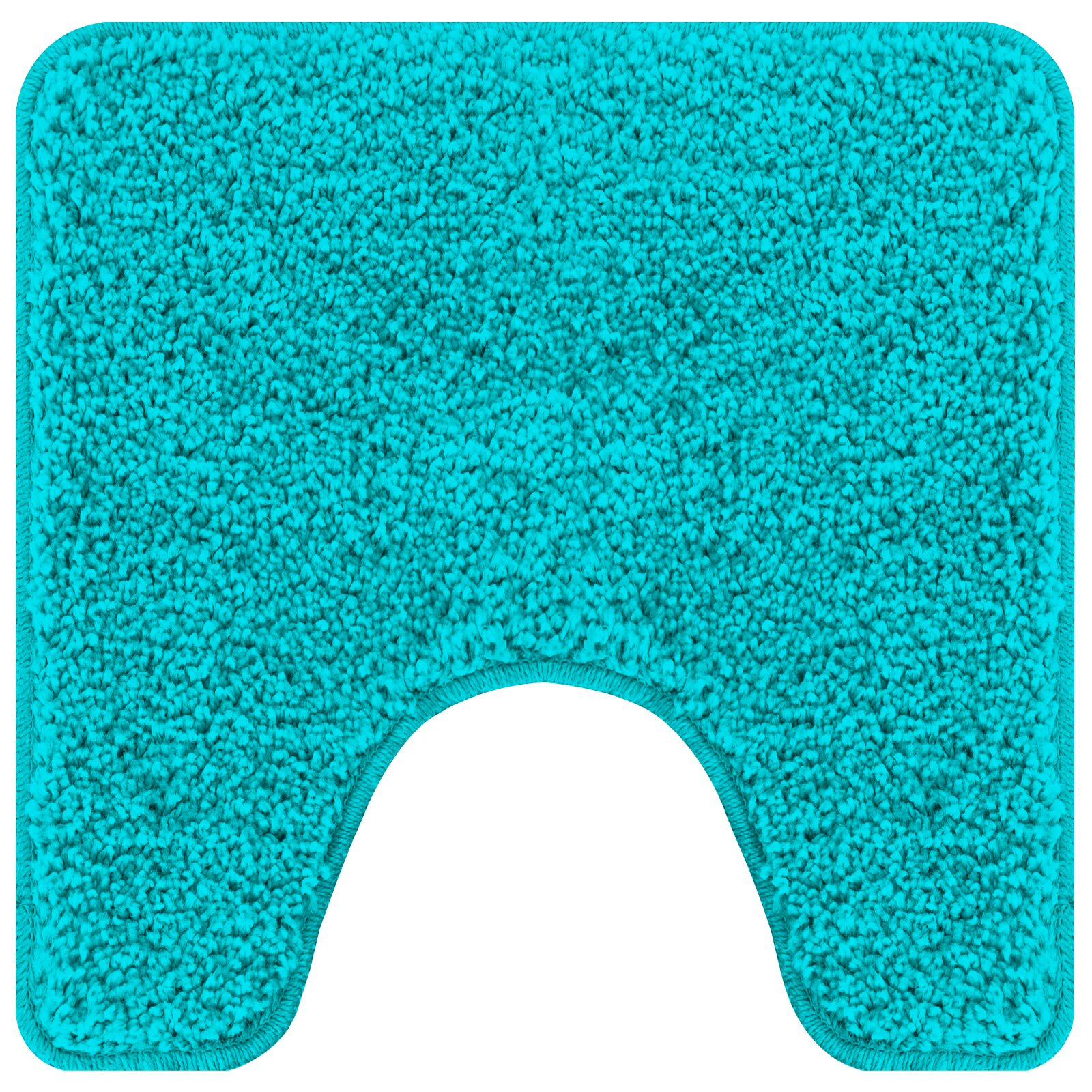 3 darabos fürdőszőnyeg szett türkiz polypropylen csúszásmentes