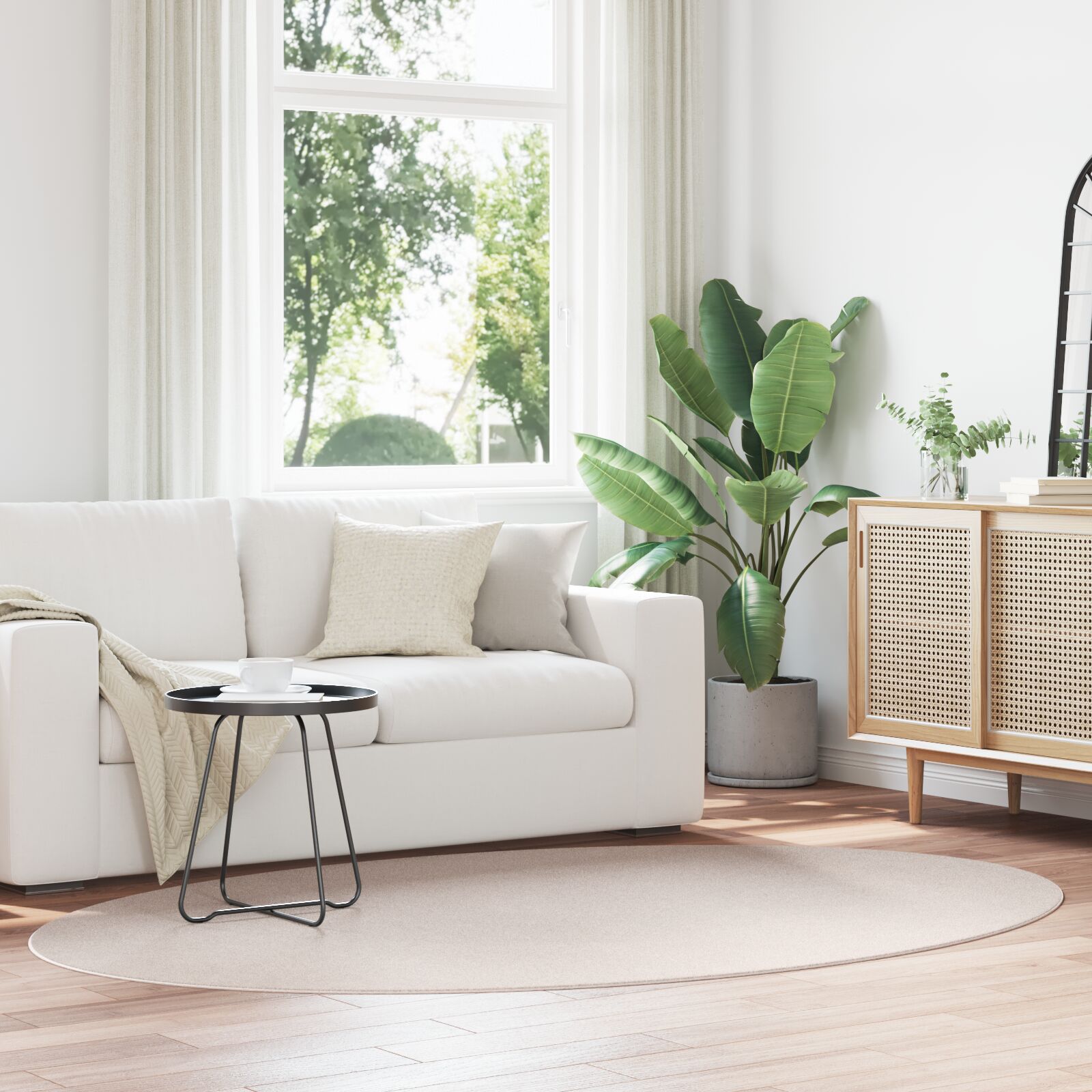 „huarte” homok szőnyeg 160x230 cm ovális