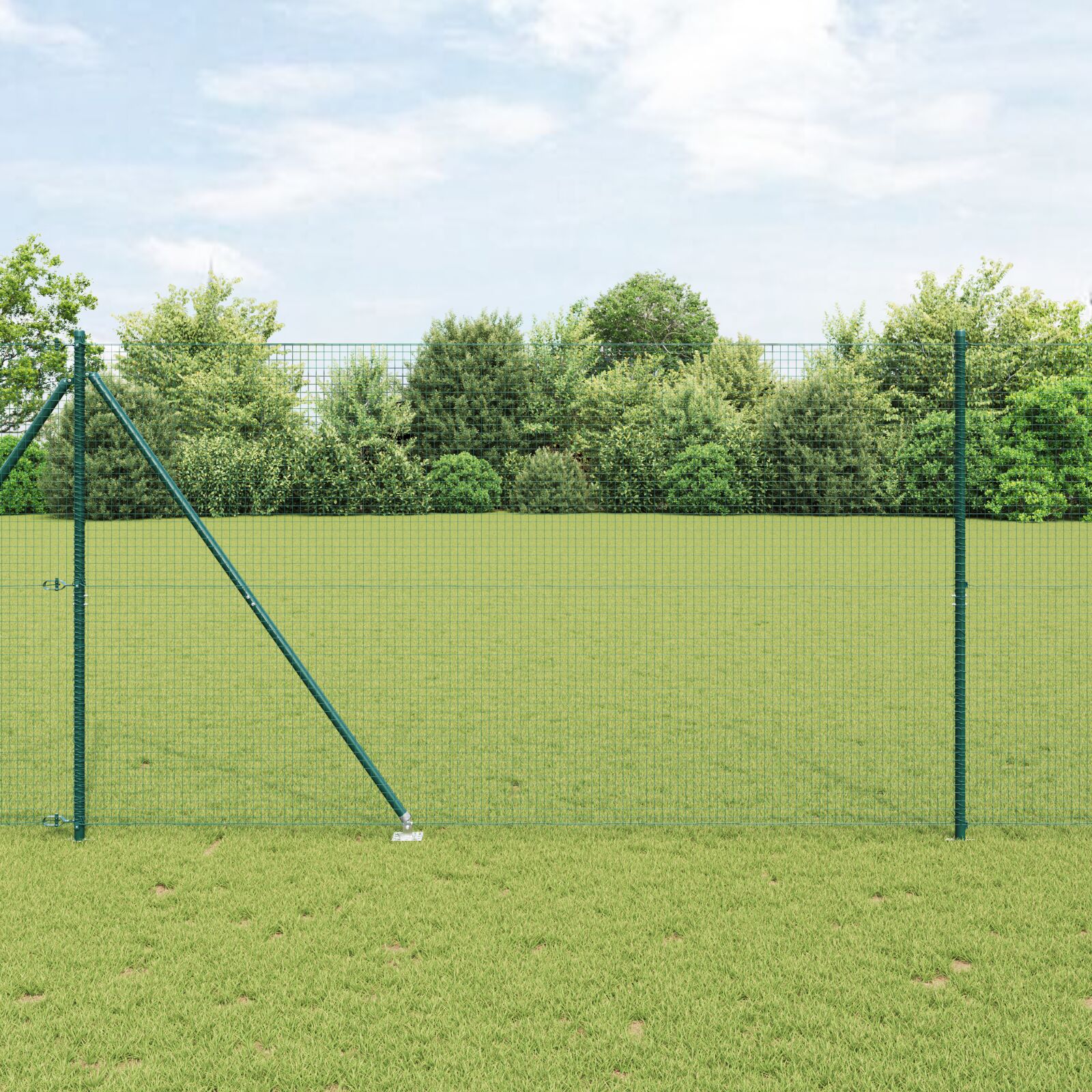 Pvc kerítés poszt készlet 2 db zöld pvc 25 x 1,5 m tartós Pvc kerítés poszt készlet 2 db zöld pvc 25 x 1,5 m tartós
